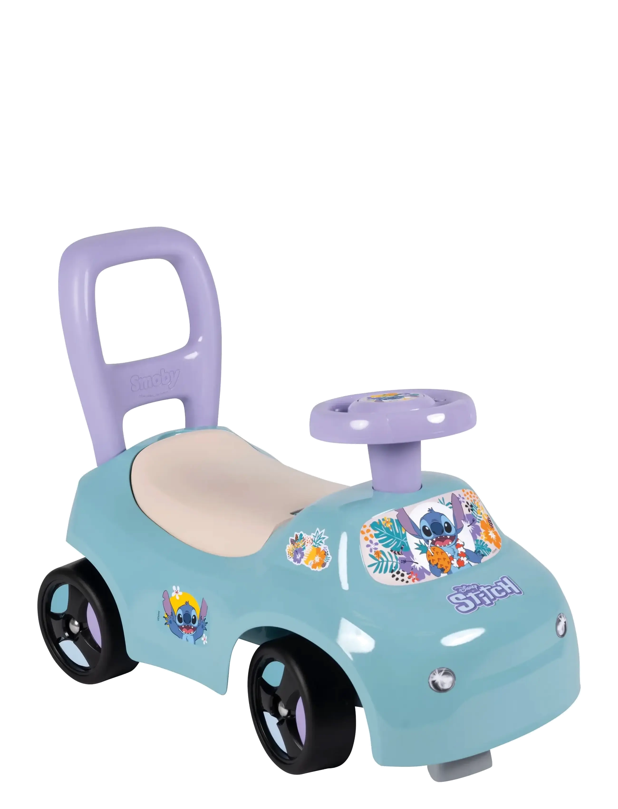 Smoby Stitch Car Ride On, One Size, Spielzeug, Mehrfarbig/gemustert - On Kinder