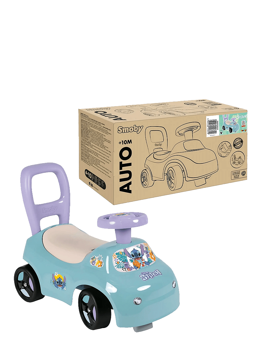 Smoby - Smoby Stitch Car Ride On - geburtstagsgeschenke - multi colorued - 1