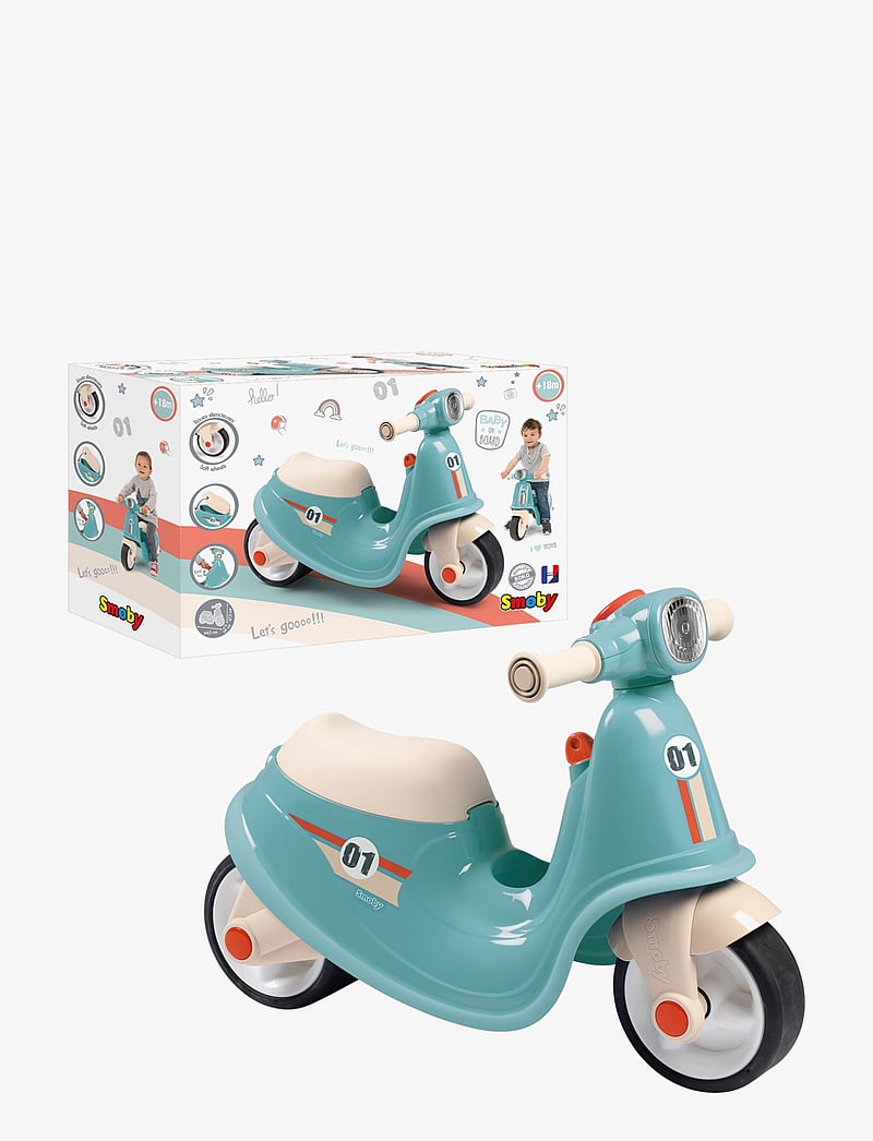 Smoby - Scooter Ride-on blue - aufsitzspielzeug - blue - 2