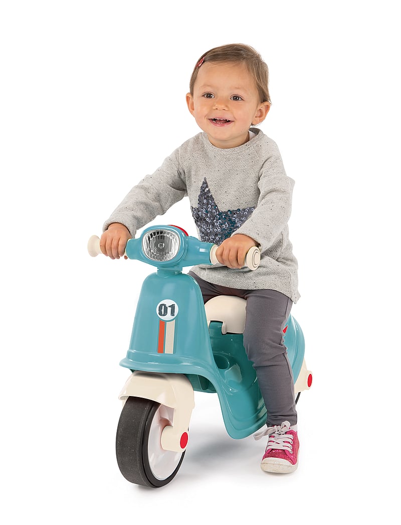 Smoby - Scooter Ride-on blue - aufsitzspielzeug - blue - 0