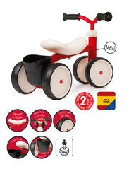 Smoby - ROOKIE RIDE ON RED - fødselsdagsgaver - multicoloured - 7