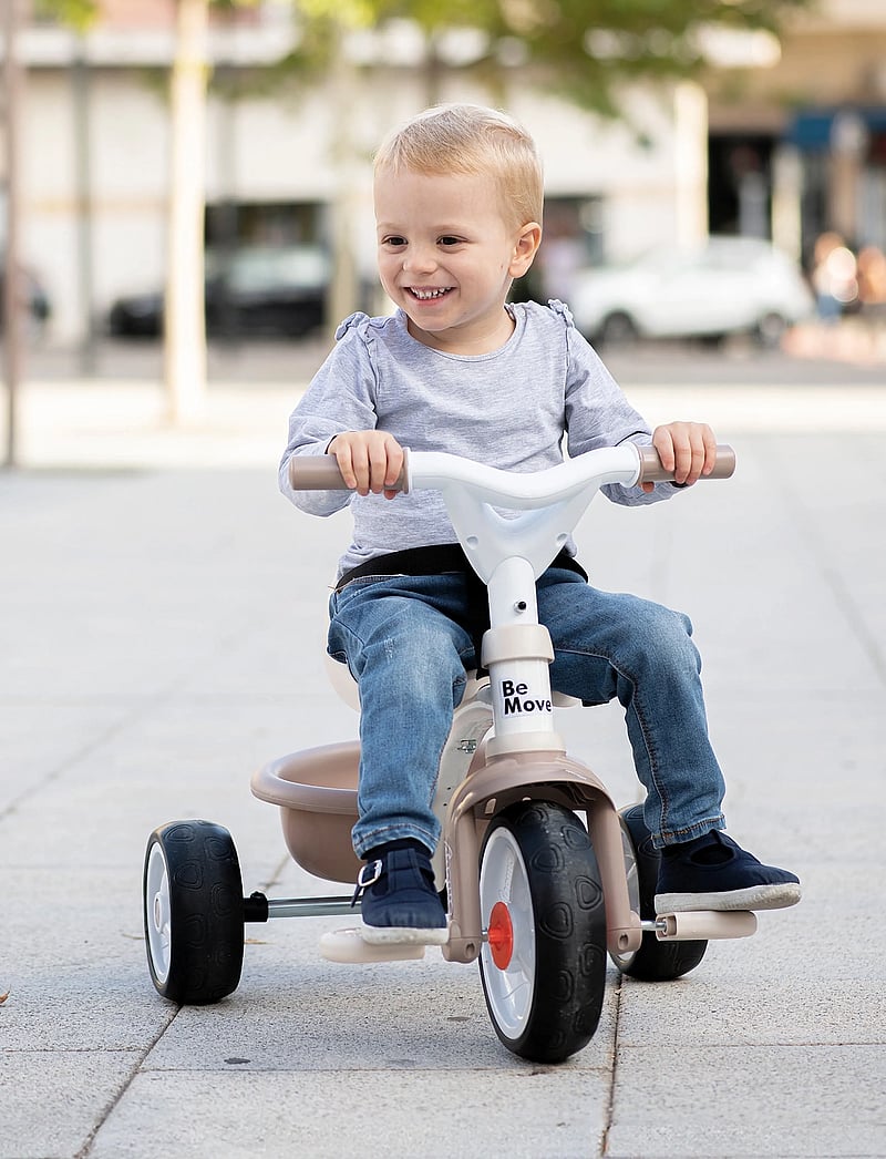 Smoby - Smoby Be Move Comfort Trehjuling Beige - jeździki - green - 0