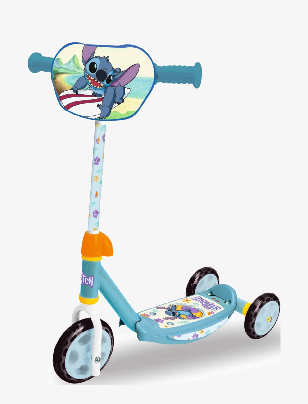 Smoby Smoby Disney Stitch Sparkcykel, Trehjuling, One Size, Multi/patterned, Outdoor Legetøj > Kick Bikes, Børn