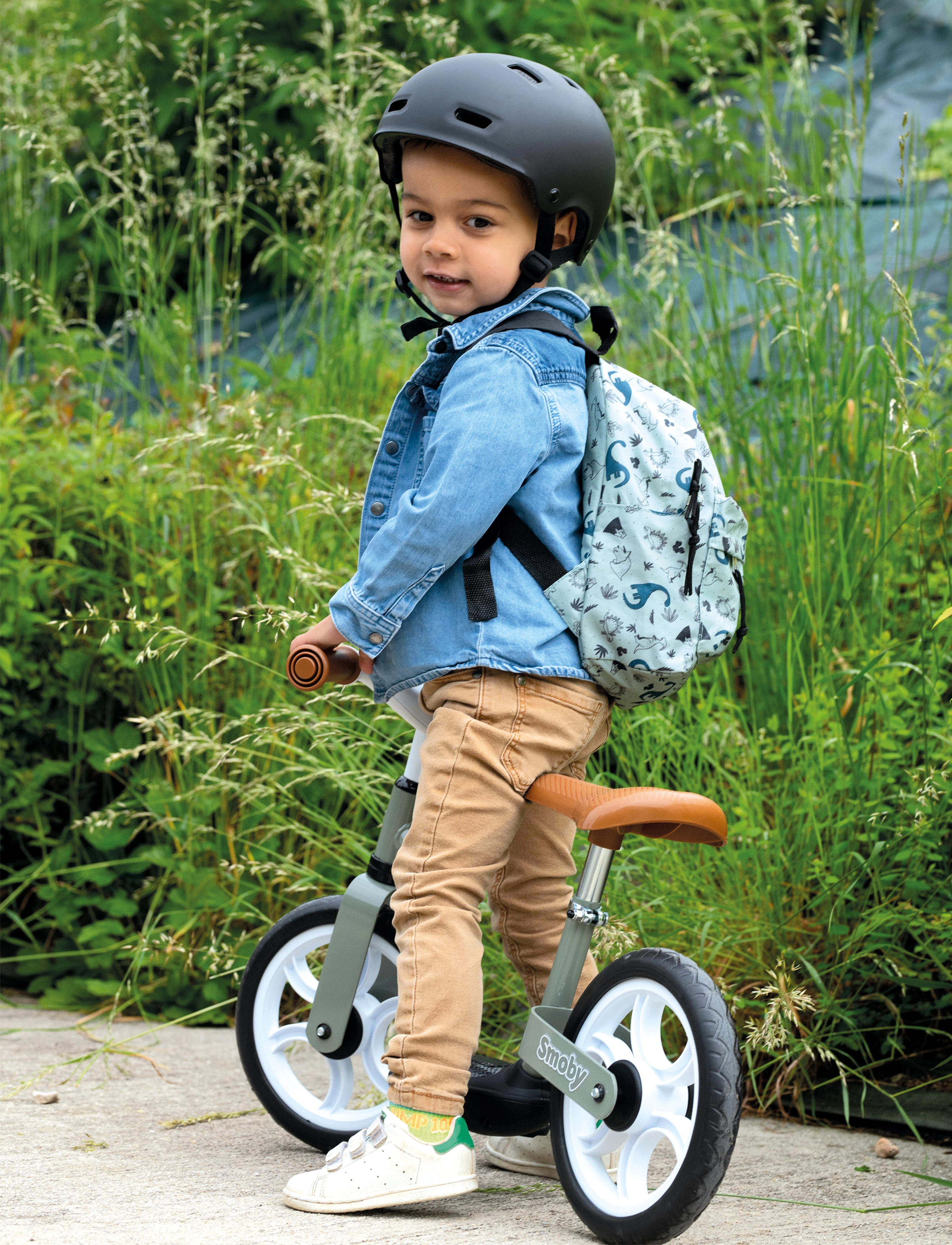 Smoby Running Bike, One Size, Bicycles, Mehrfarbig/gemustert - Balance Kinder