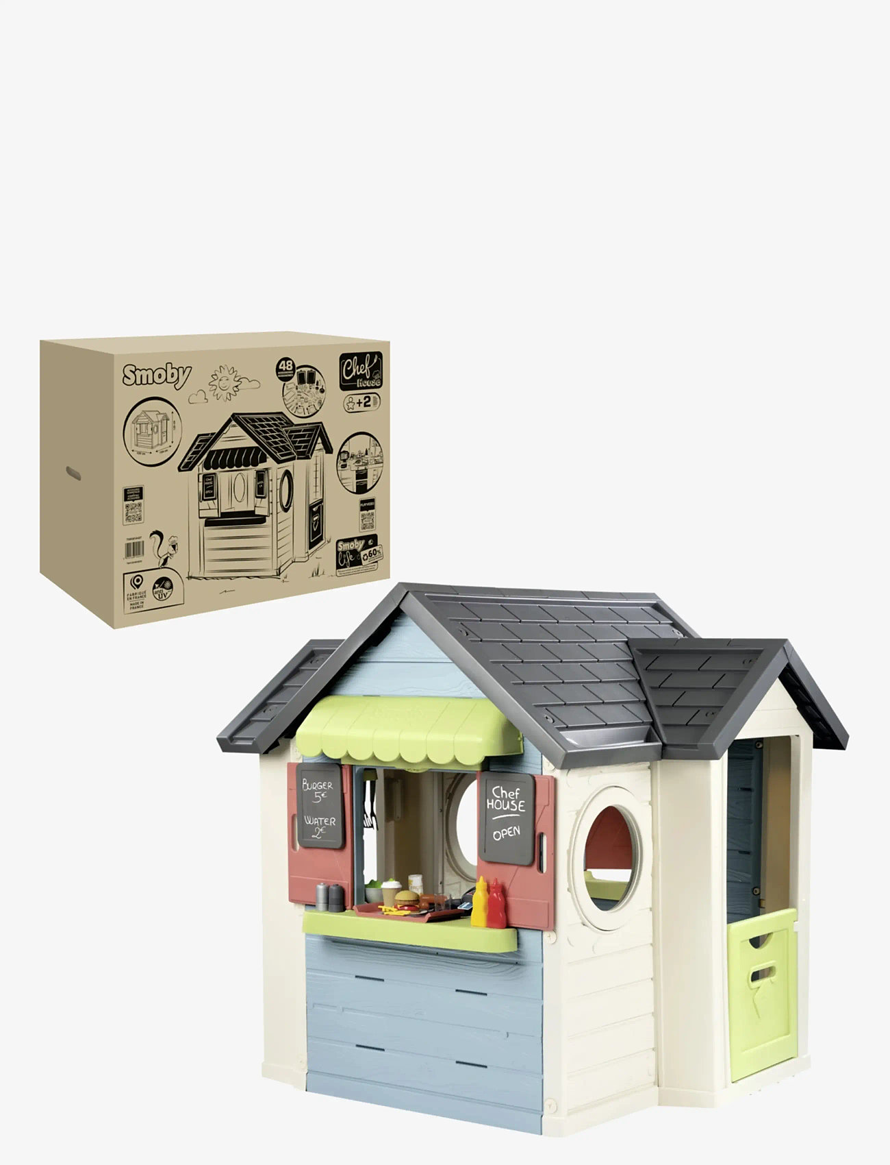 Smoby - Smoby Life Kökslekstuga - legekøkkener - beige - 2