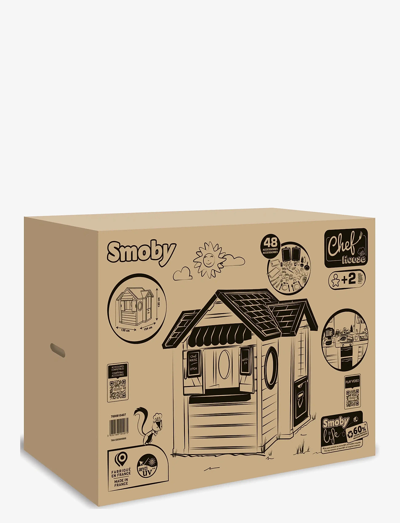 Smoby - Smoby Life Kökslekstuga - legekøkkener - beige - 3