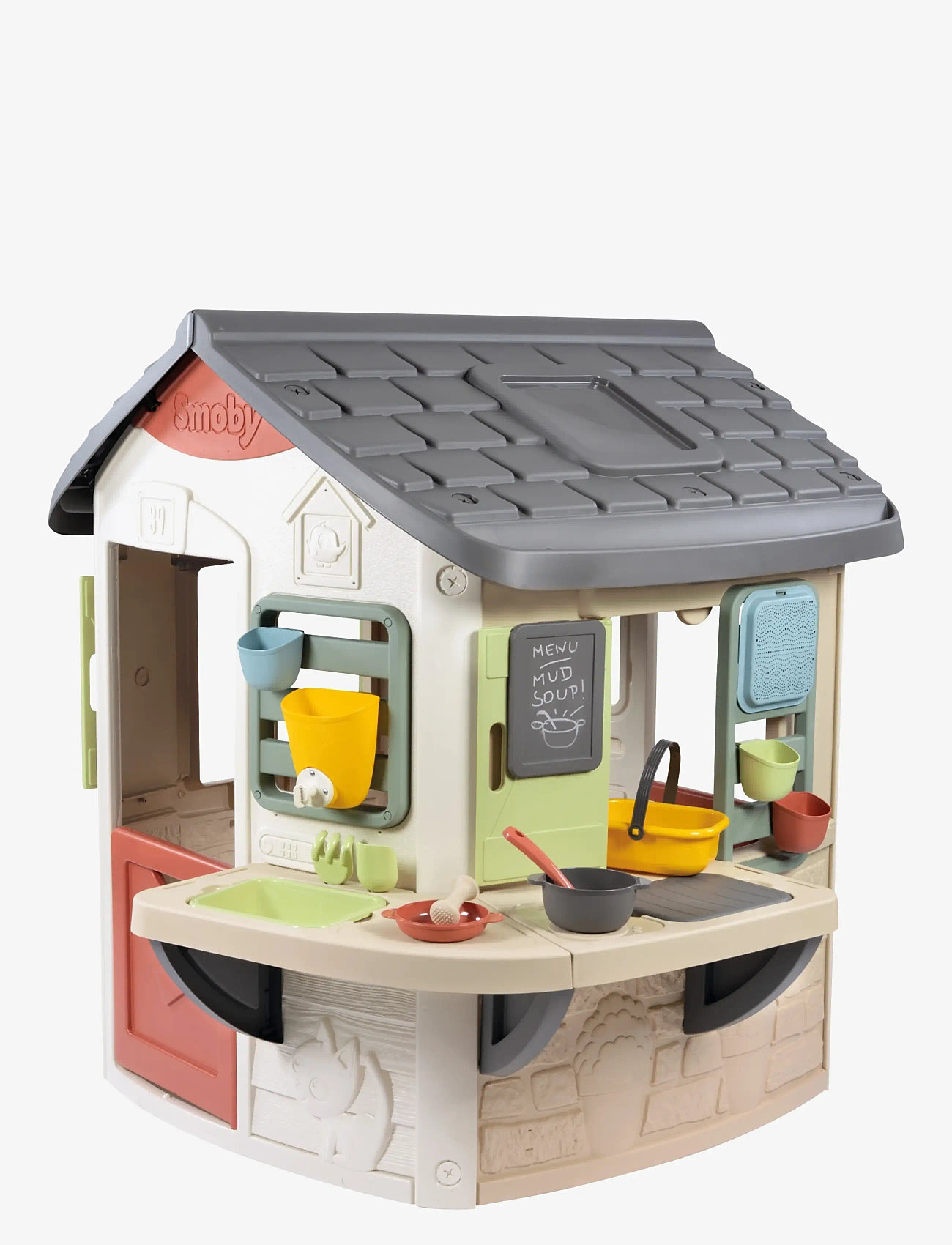 Smoby - Smoby Life Lerkök - legehuse - beige - 1