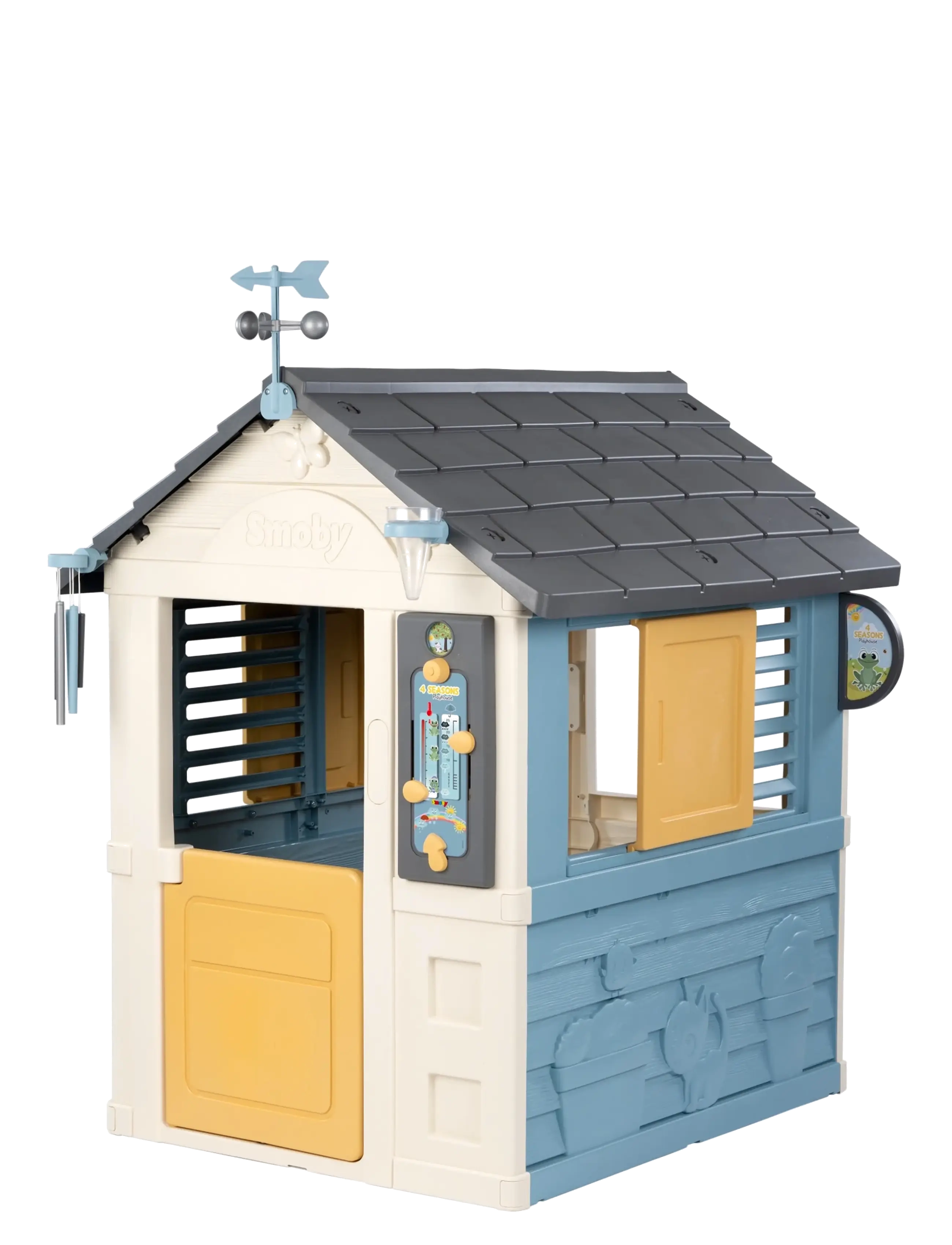 Smoby 4 Säsonger Lekhus, Børn, Playhouses, Creme, Str: ONE SIZE