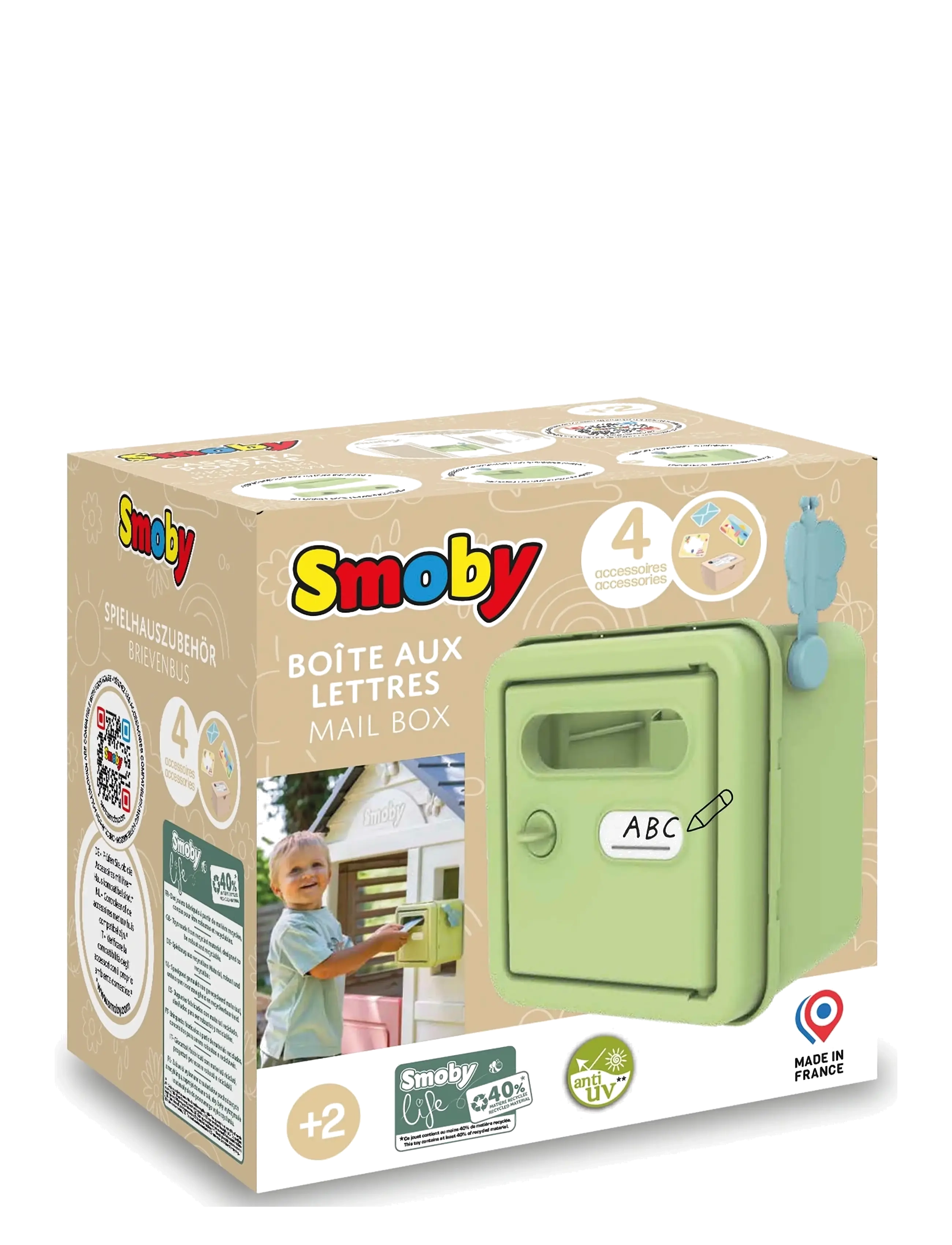 Smoby - Smoby Life Postlåda - toy market stall - multicolor - 3