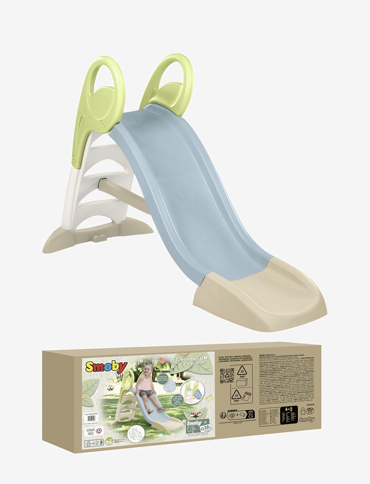 Smoby - Smoby Life GM Rutschkana med Vattenanslutning - toboggans - multi coloured - 2