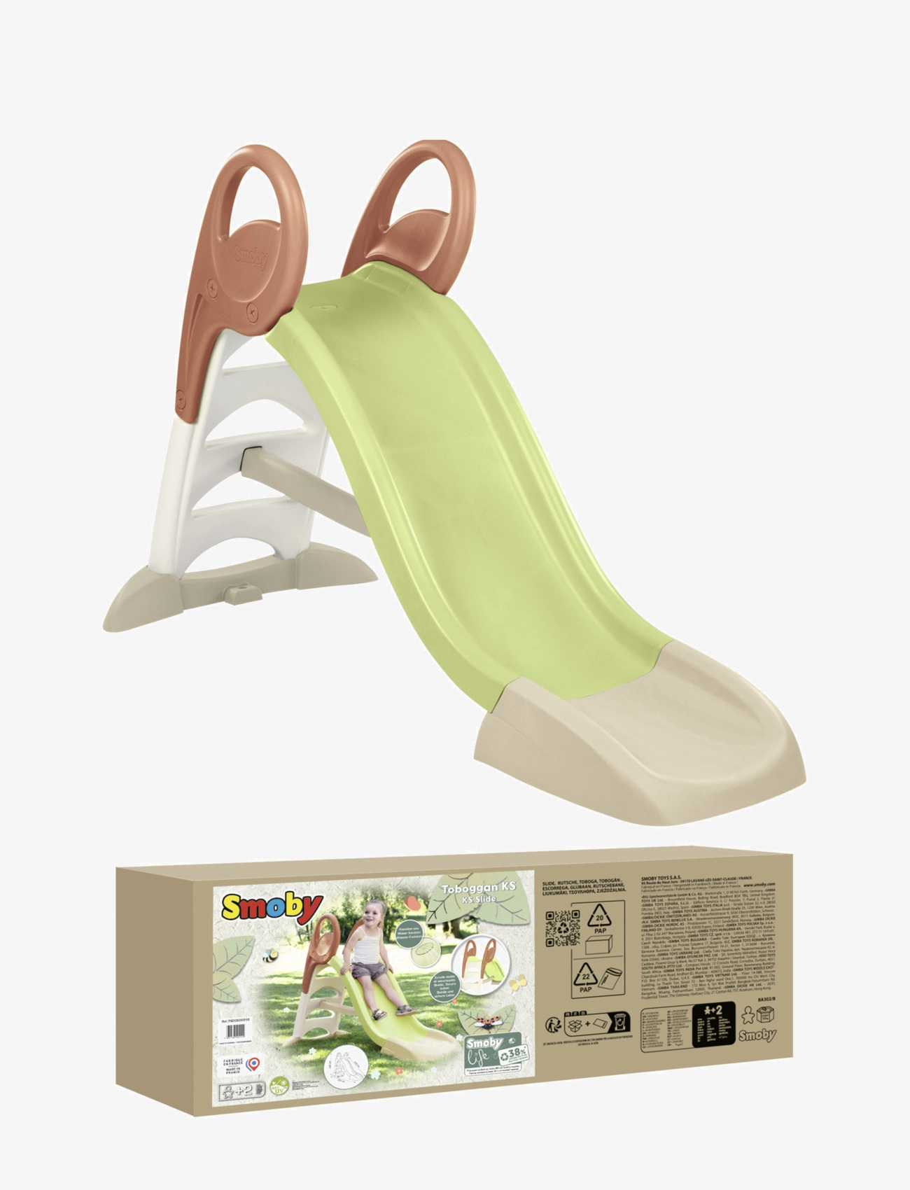 Smoby - Smoby Life KS Rutschkana med Vattenanslutning - toboggans - multi coloured - 2