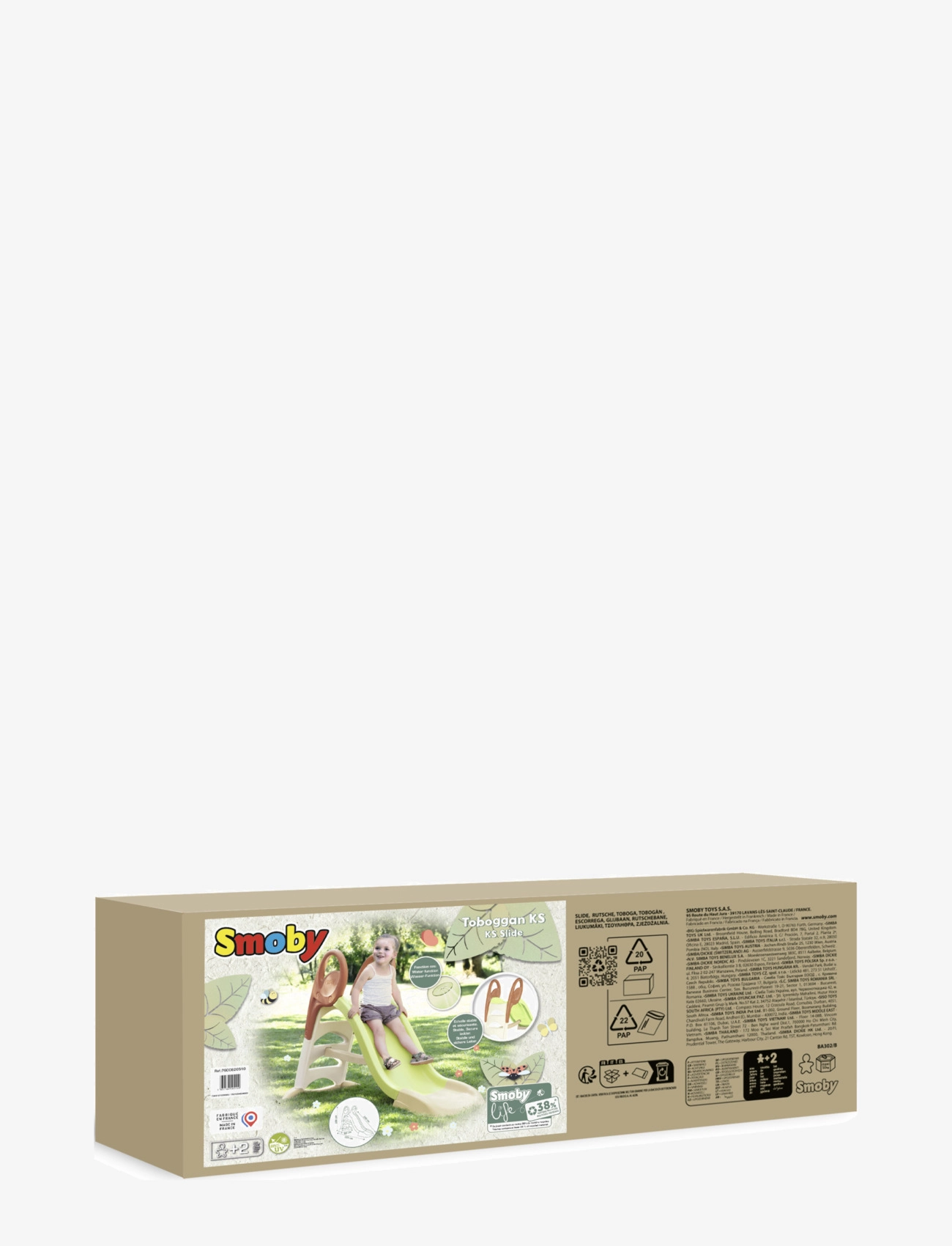 Smoby - Smoby Life KS Rutschkana med Vattenanslutning - toboggans - multi coloured - 3