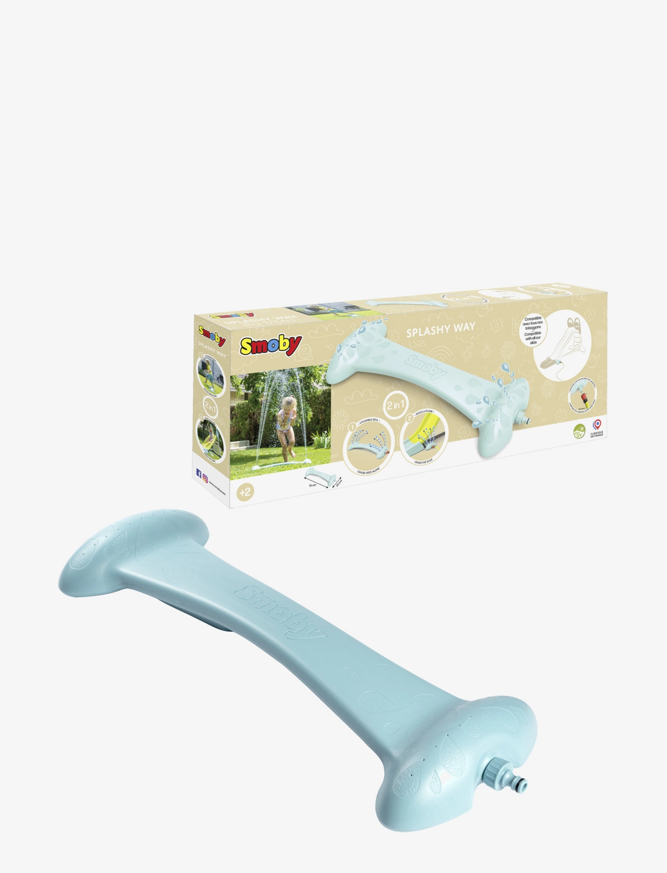 SMOBY Smoby Splashy Way Blau - One Size - Kinder