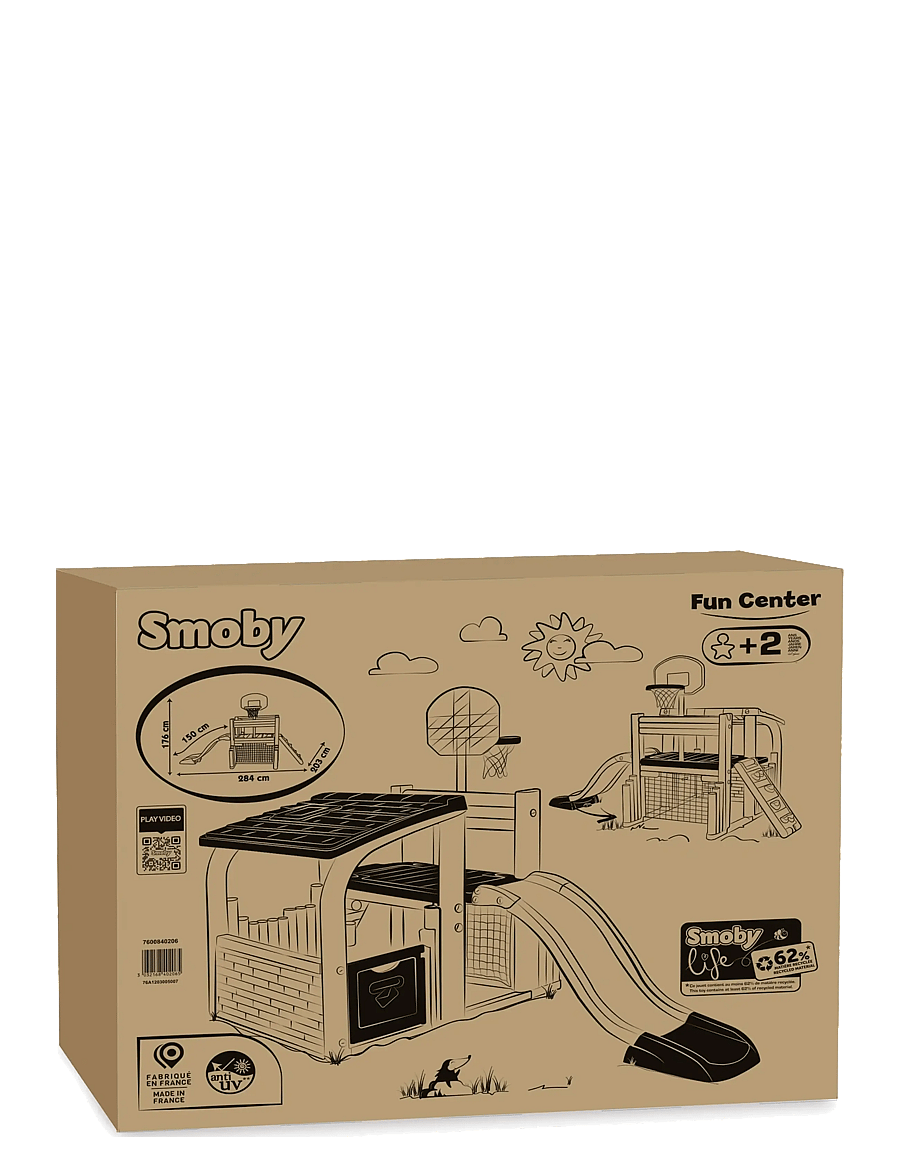 Smoby - Smoby Life Fun Center - lekstugor - multicolor - 2