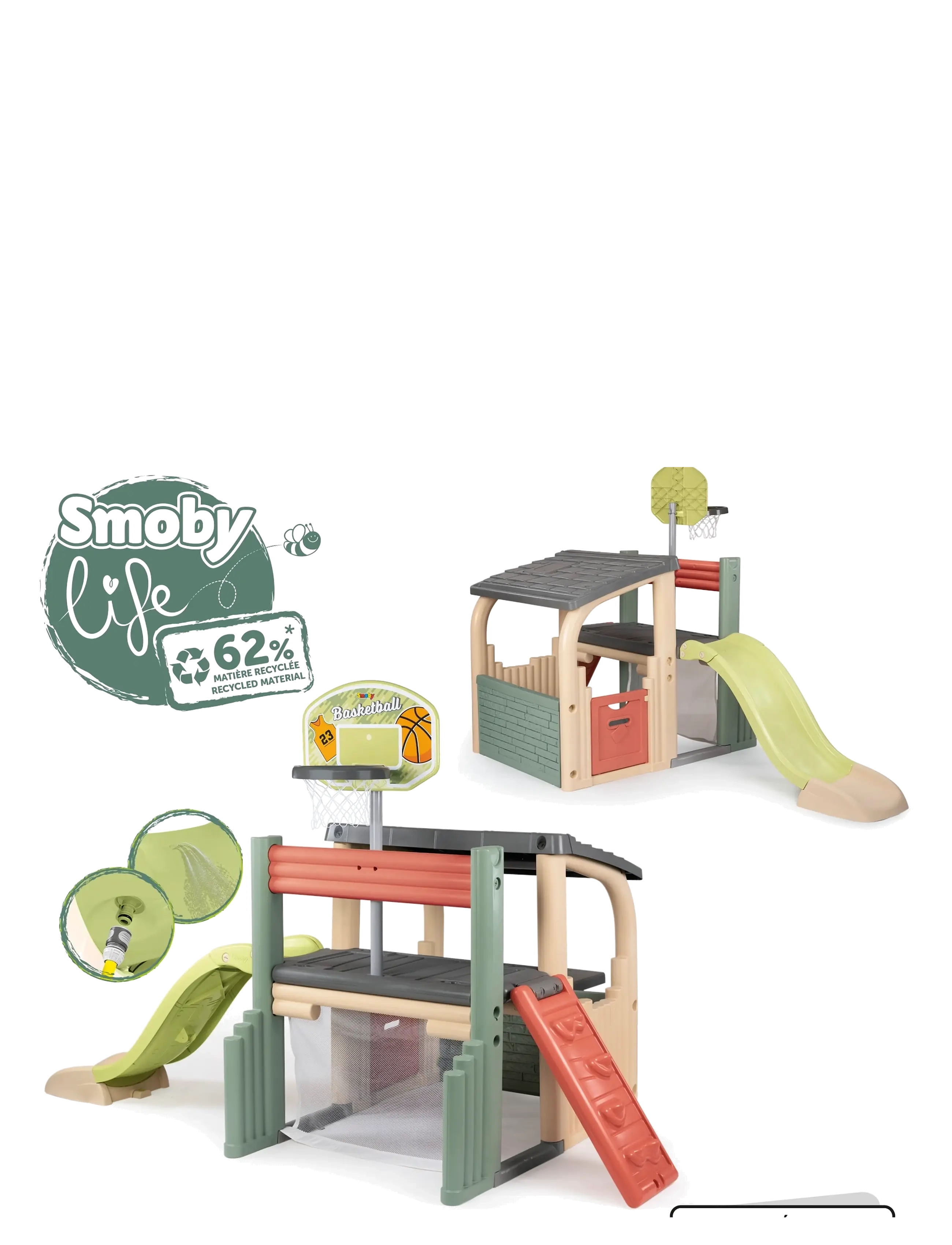 Smoby - Smoby Life Fun Center - legehuse - multicolor - 5