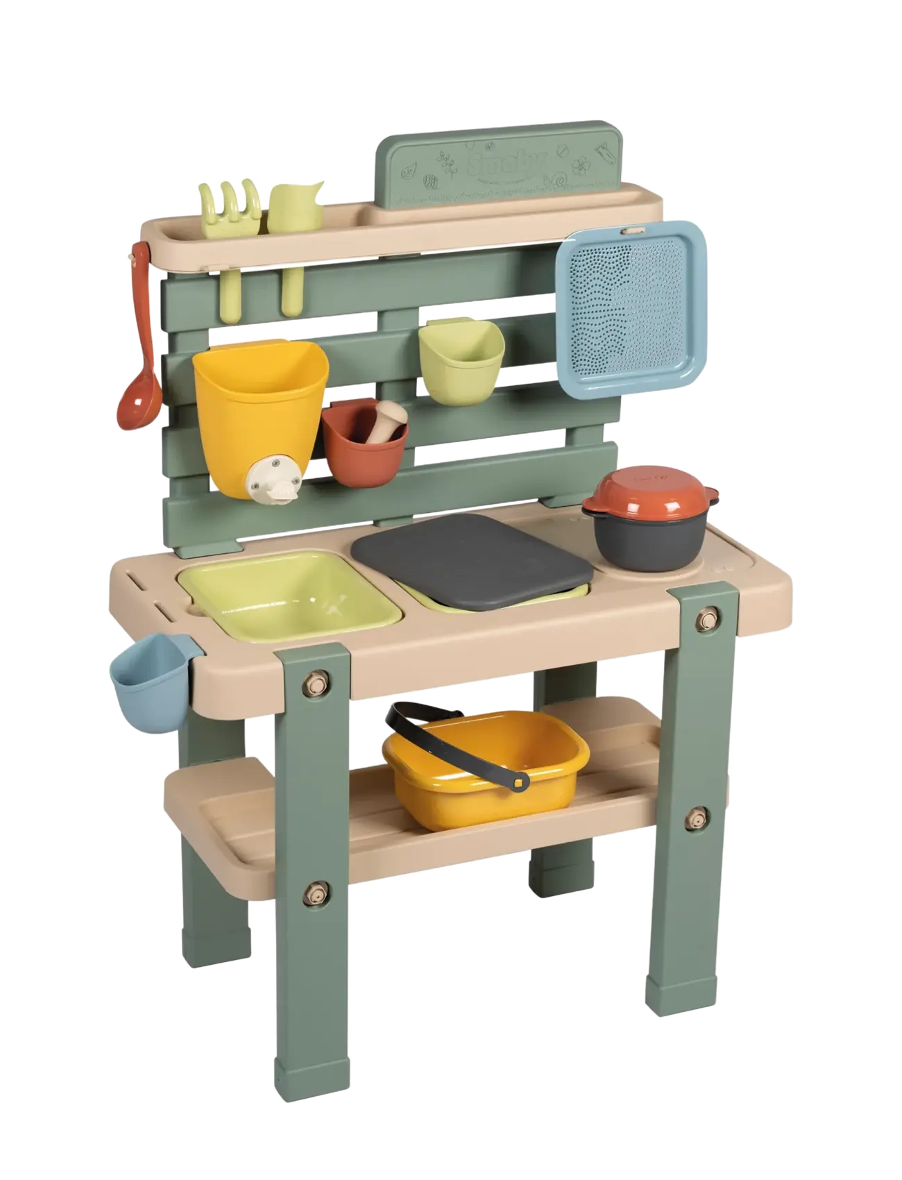 Smoby Mud Kitchen, One Size, Toy Kitchen & Accessories, Mehrfarbig/gemustert - Kitchens, Kinder