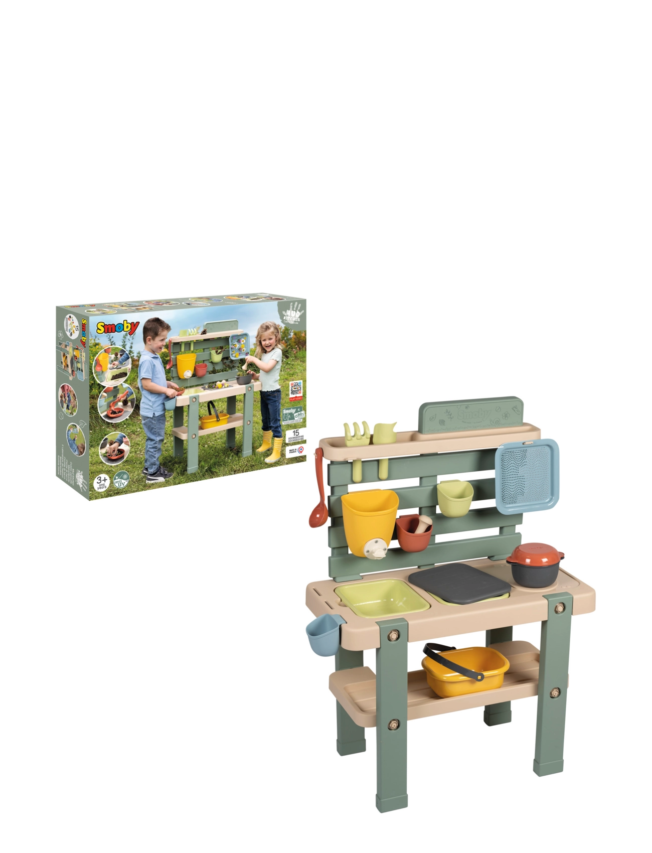 Smoby - Smoby Mud Kitchen - legekøkkener - muticolore - 1