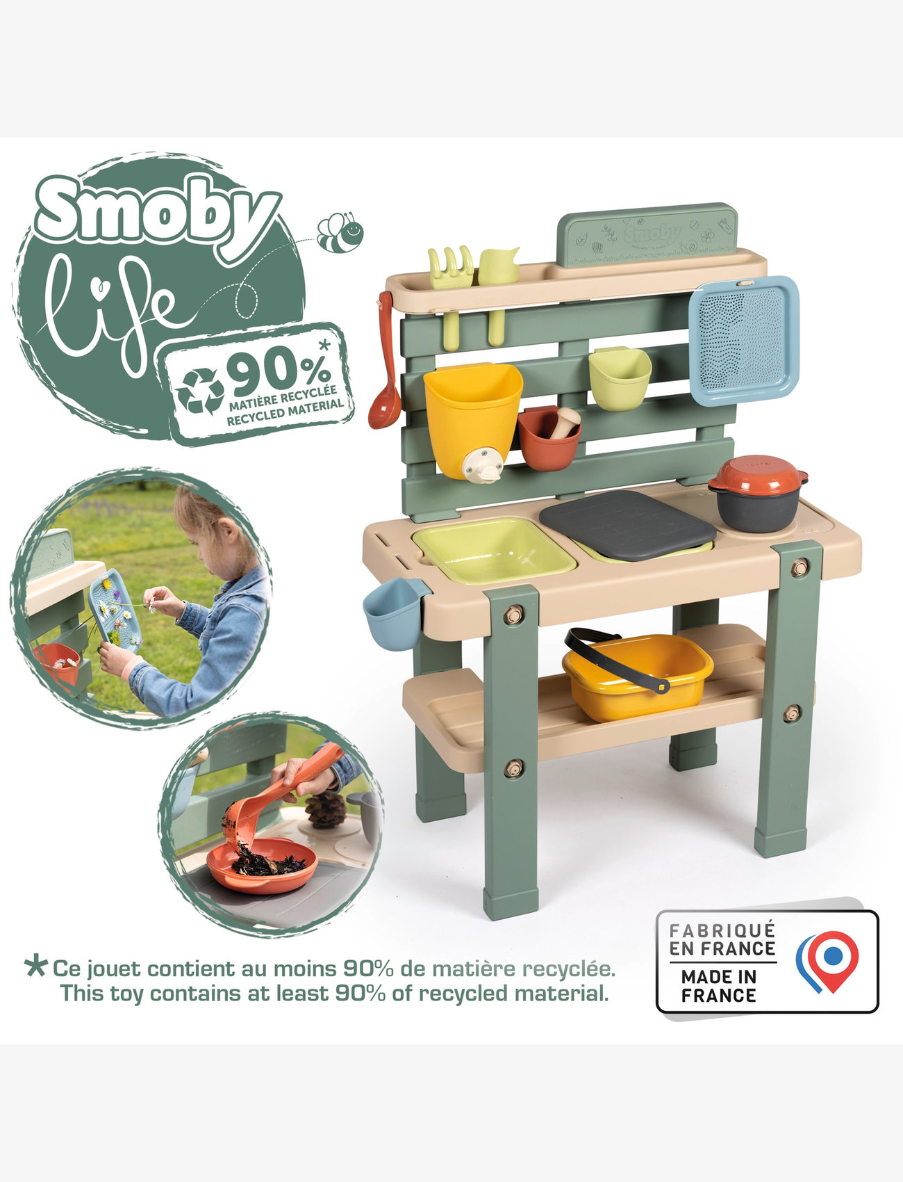 Smoby - Smoby Mud Kitchen - leksakskök - muticolore - 3