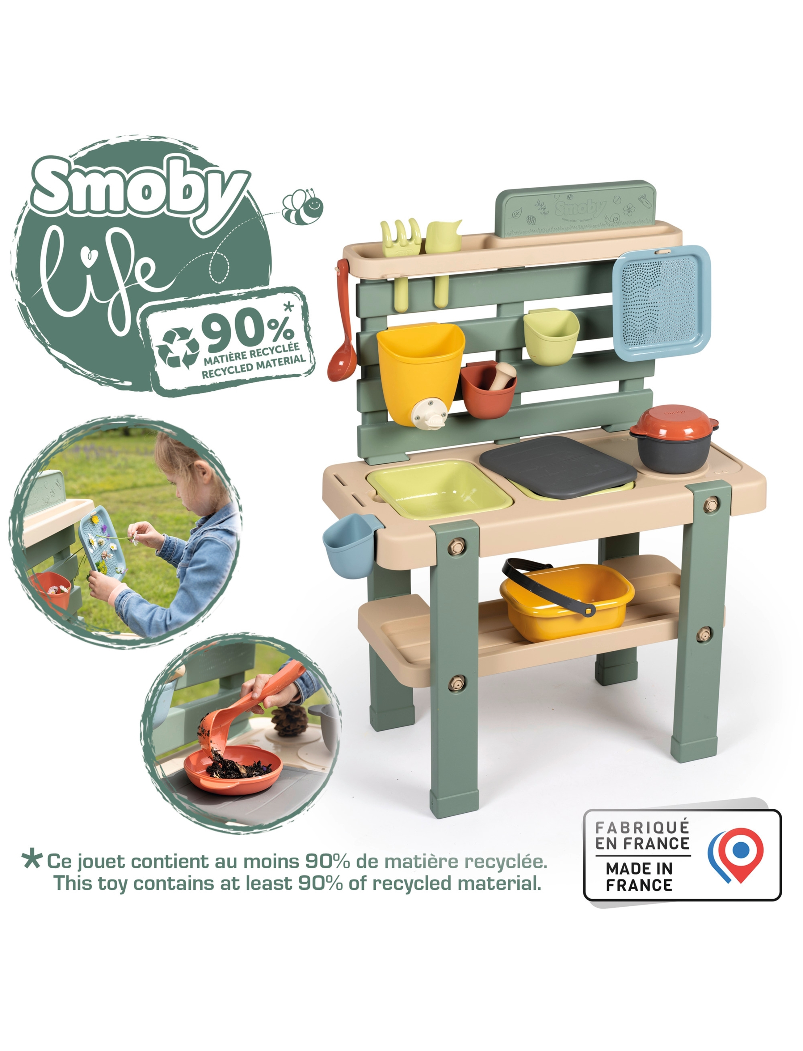 Smoby - Smoby Mud Kitchen - legekøkkener - muticolore - 3