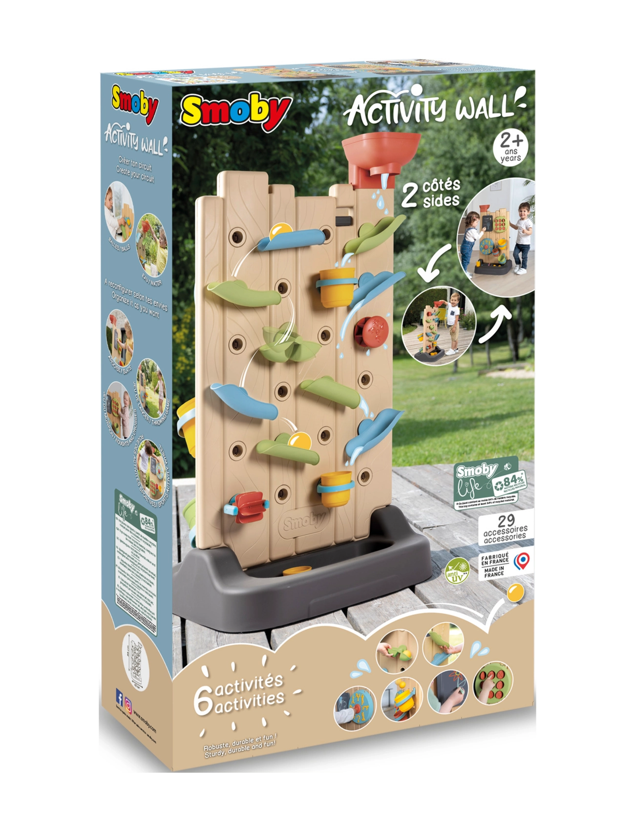 Smoby - Smoby Life ACTIVITY WALL - outdoor spiele & sport - muticolore - 2