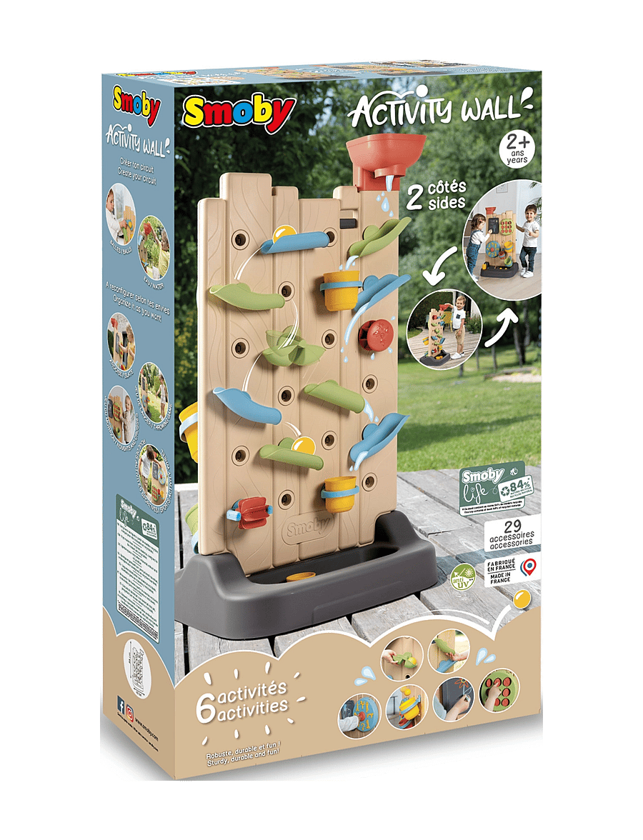 Smoby - Smoby Life ACTIVITY WALL - outdoor spiele & sport - muticolore - 2