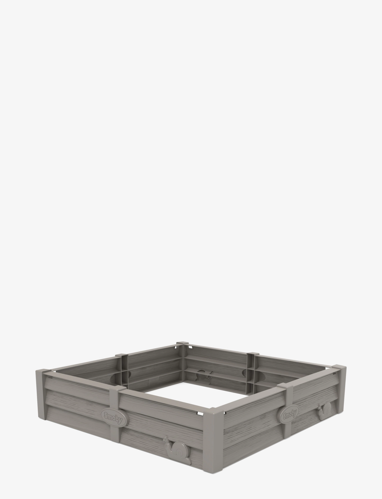 Smoby Square Garden Sandpit - BROWN