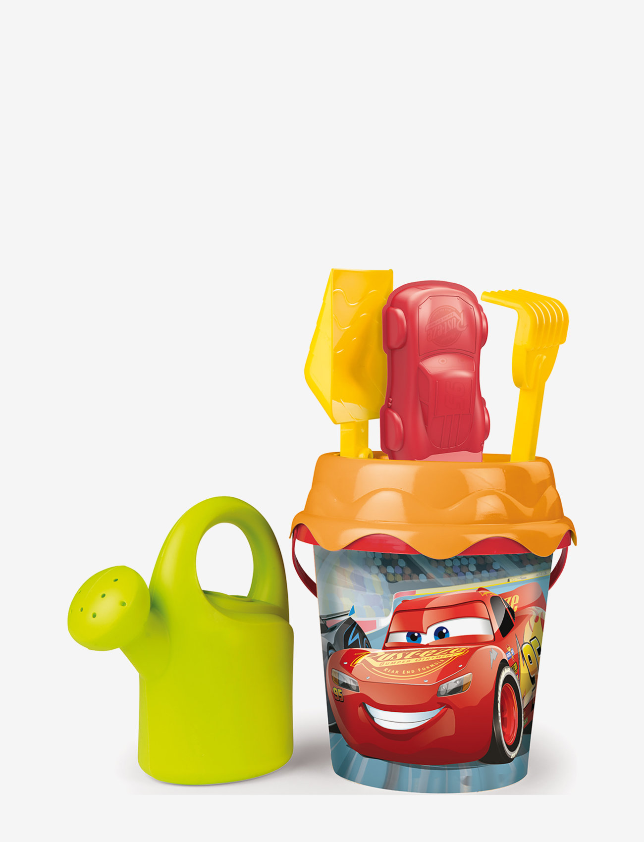 Smoby - Cars Granished Bucket - multi coloured - 0