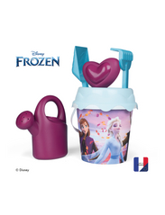Smoby - ice queen sand bucket set w.watering can - sommarfynd - multicoloured - 1