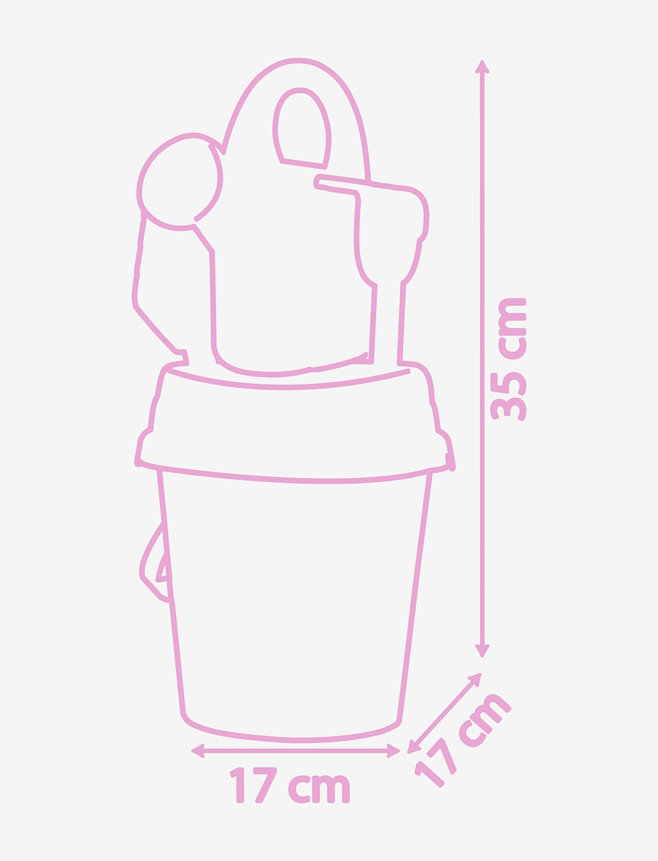 Smoby - Smoby Disney Princess Bucket Set with Watering Can - sand toys - pink - 2