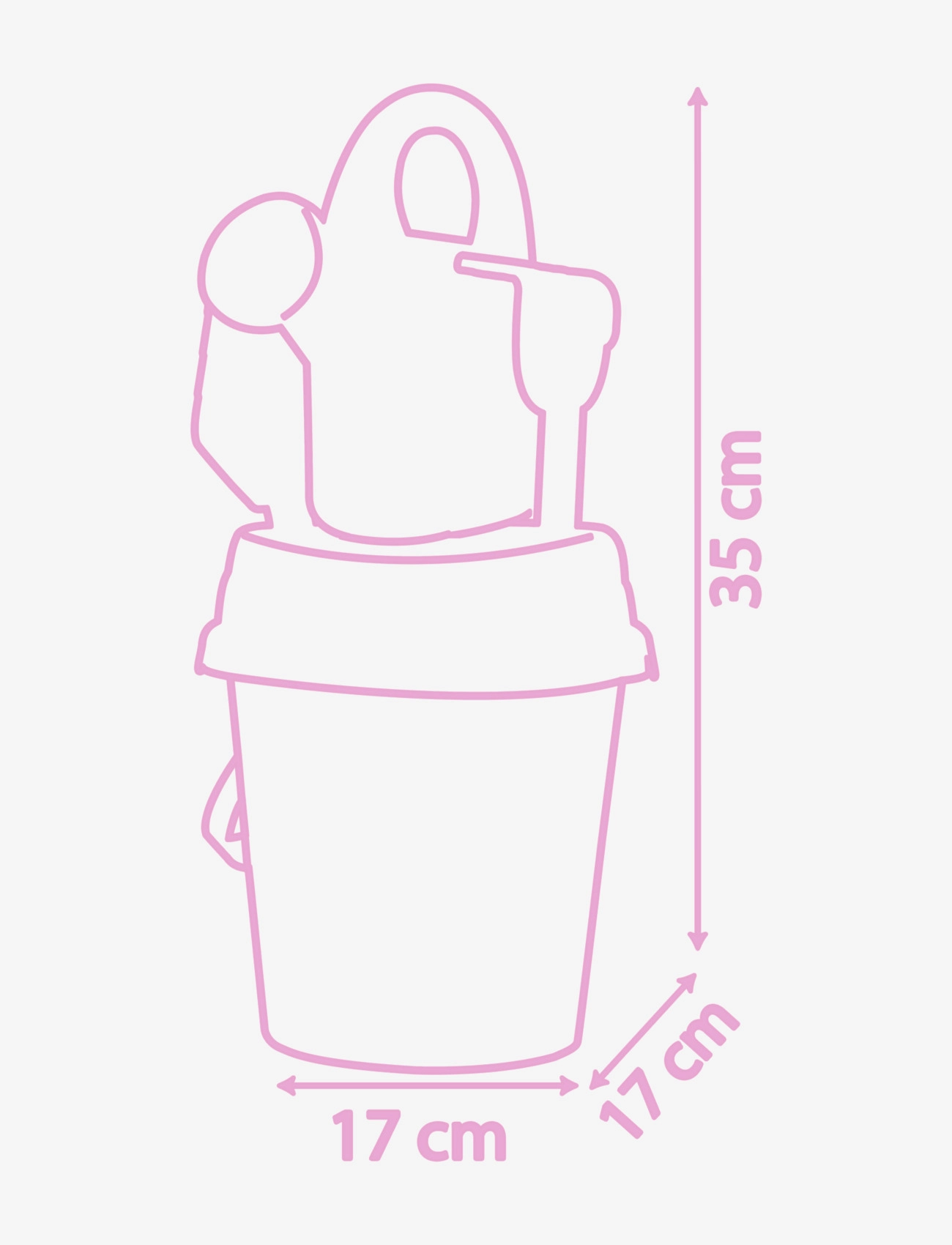 Smoby - Smoby Disney Princess Bucket Set with Watering Can - pink - 2