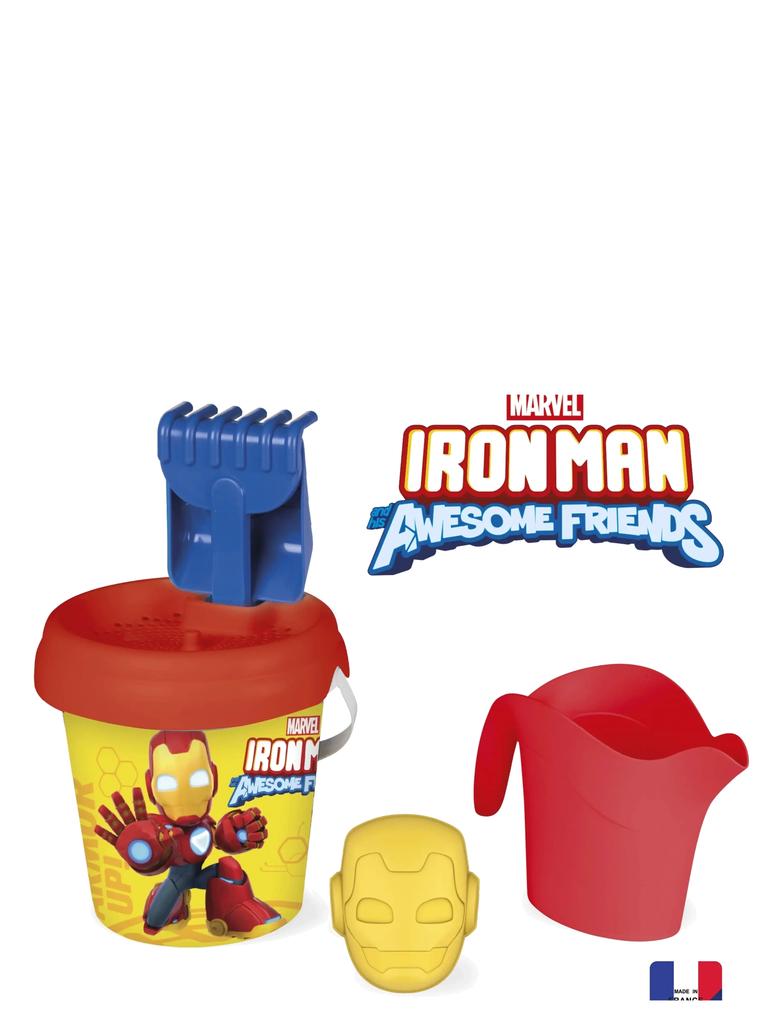 Smoby - Smoby Iron Man Medium Dekorerad hink - sand toys - multicolor - 1