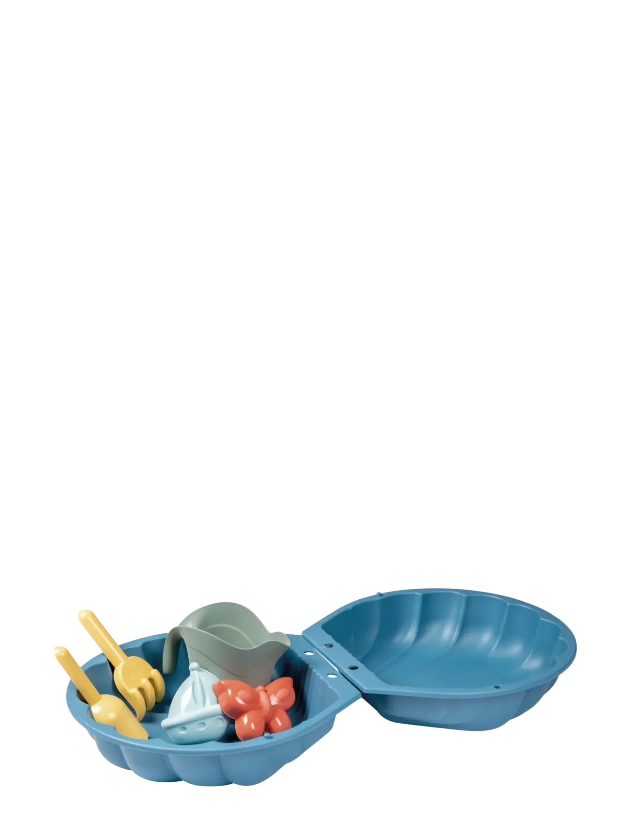 Smoby Smoby Life Dubbelt Mini Snäckskal Sandlåda Med Sandleksaker, One Size, Multi/patterned, Outdoor Legetøj > Sandpit, Børn