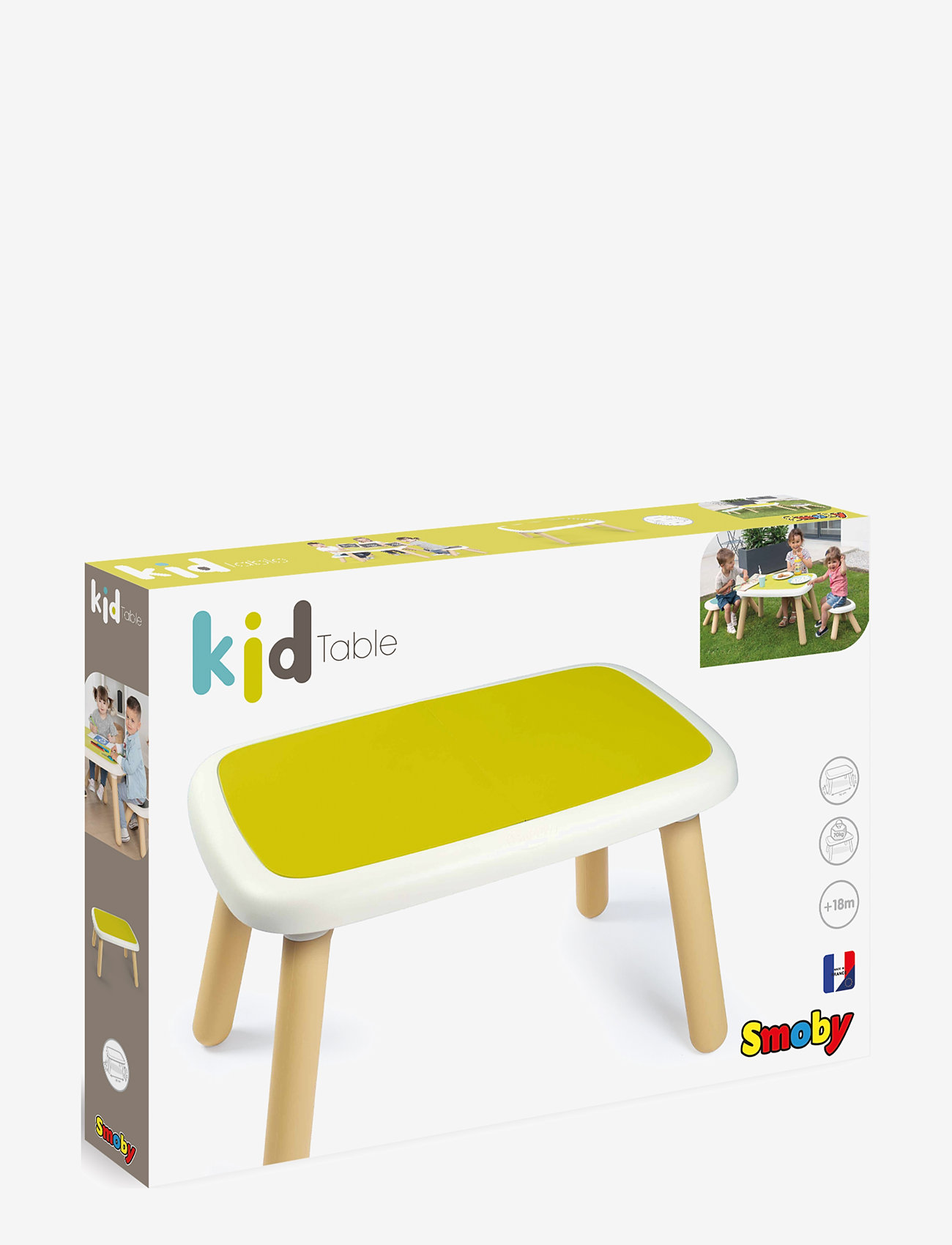 Smoby - Kid Table Green - møbler - green - 1