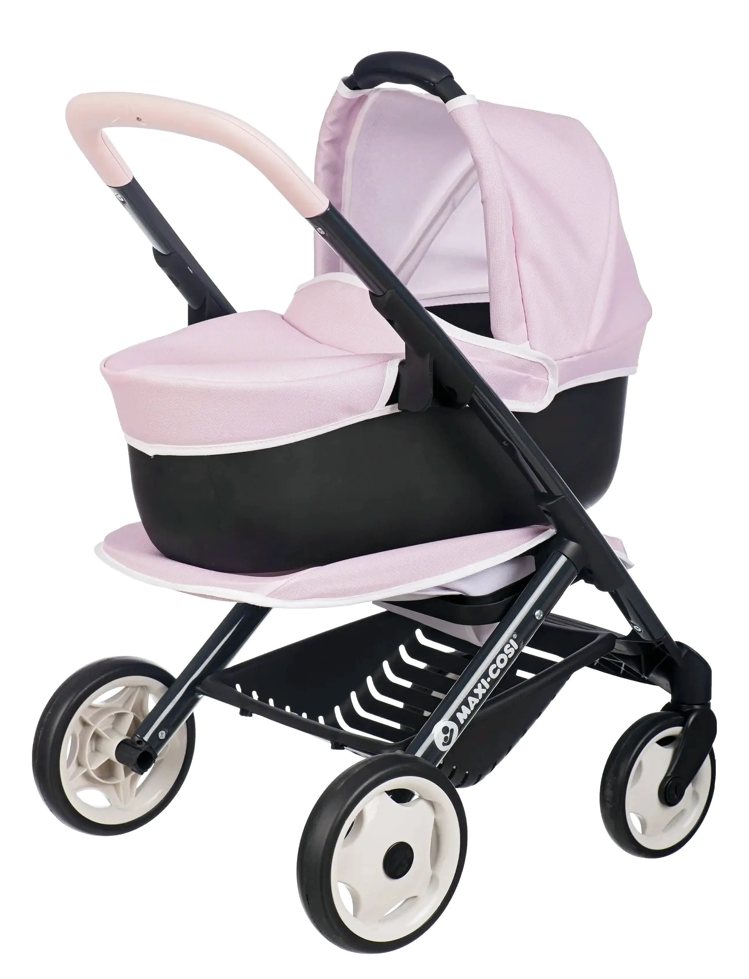 Smoby Smoby 3-in-1 Doll Stroller, Pink - Kampagne - PINK / pink/rose