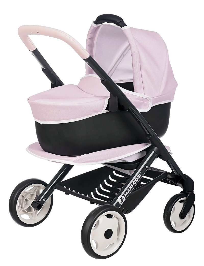 Smoby - Smoby 3-in-1 Doll Stroller, Pink - puppenwagen - pink - 1