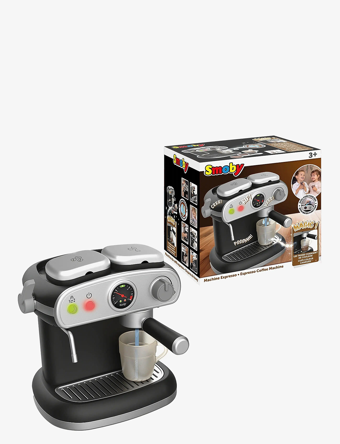 Smoby - Espresso Coffee Machine - lägsta priserna - black - 1