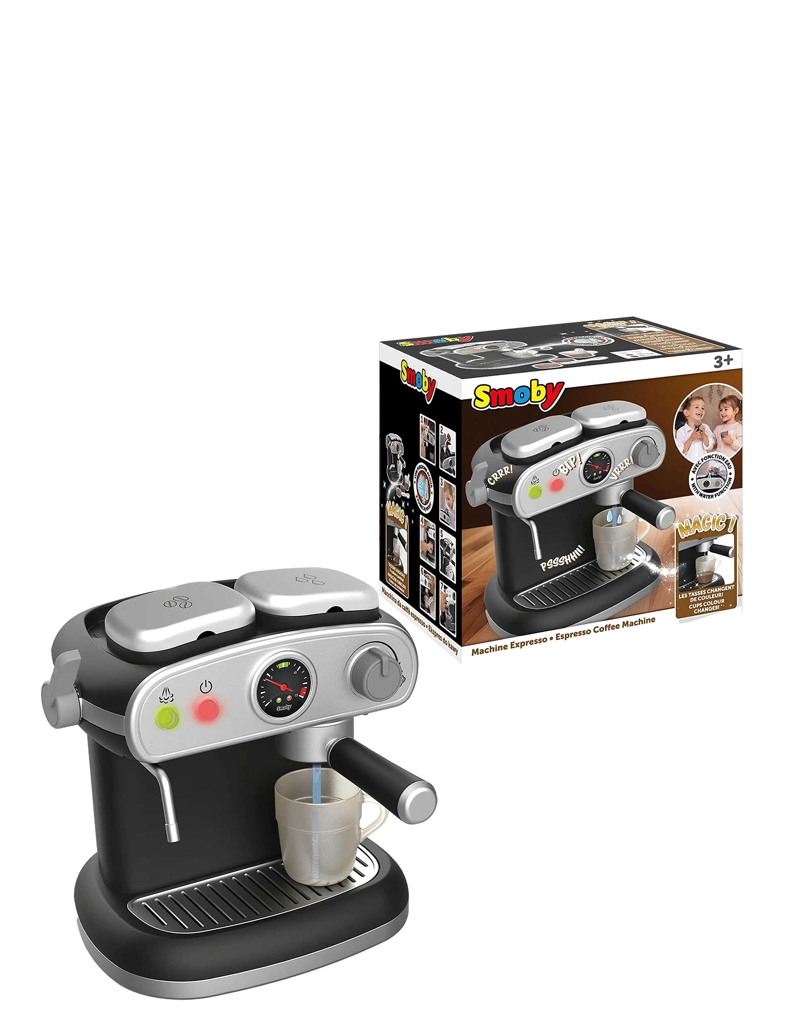 Smoby - Espresso Coffee Machine - birthday gifts - black - 1