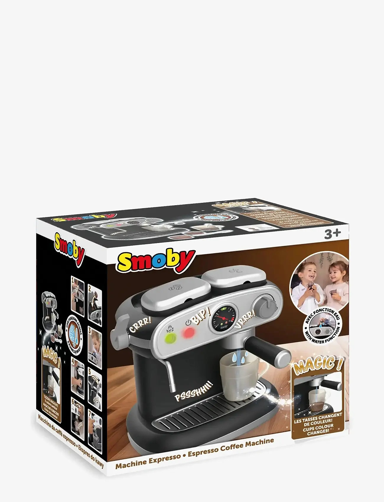 Smoby - Espresso Coffee Machine - lägsta priserna - black - 2