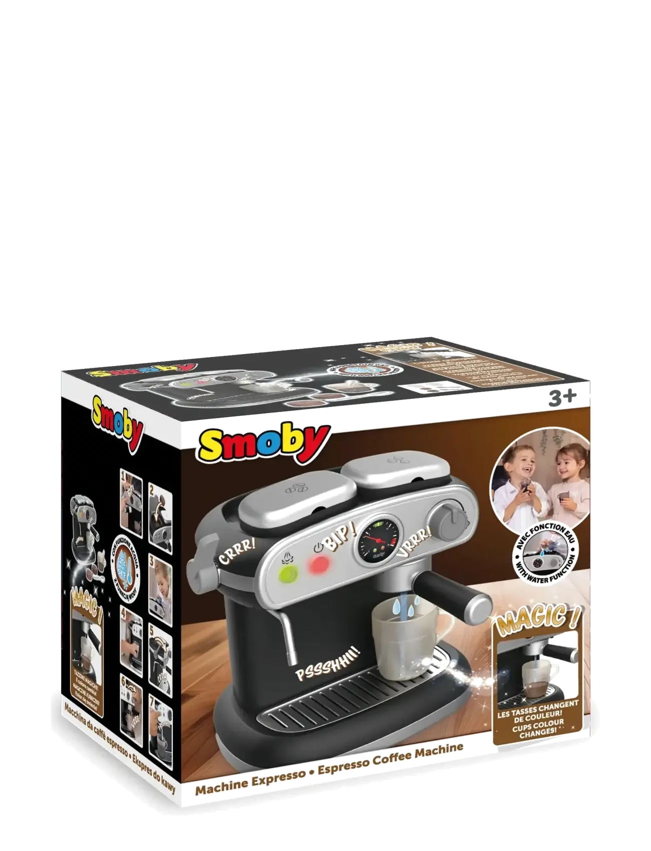 Smoby - Espresso Coffee Machine - birthday gifts - black - 2