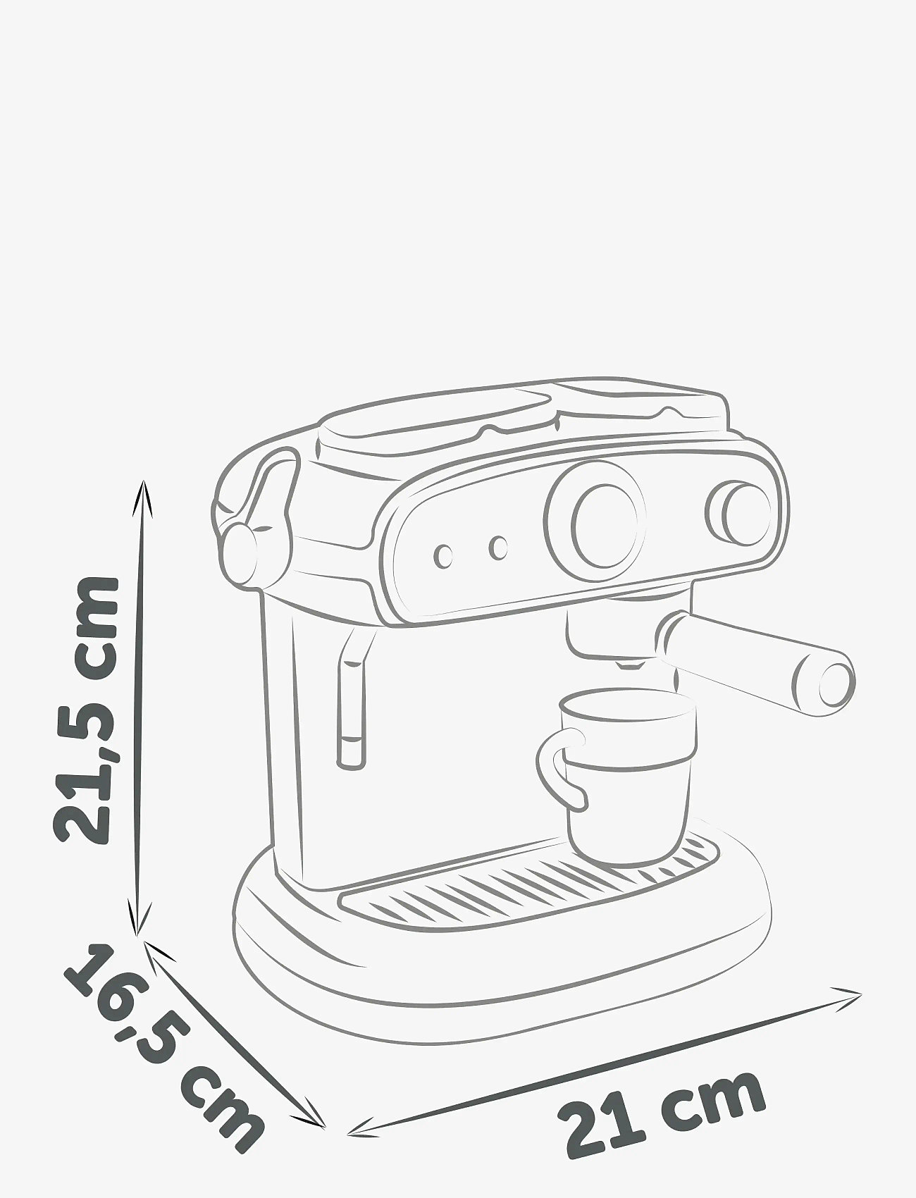 Smoby - Espresso Coffee Machine - lägsta priserna - black - 5