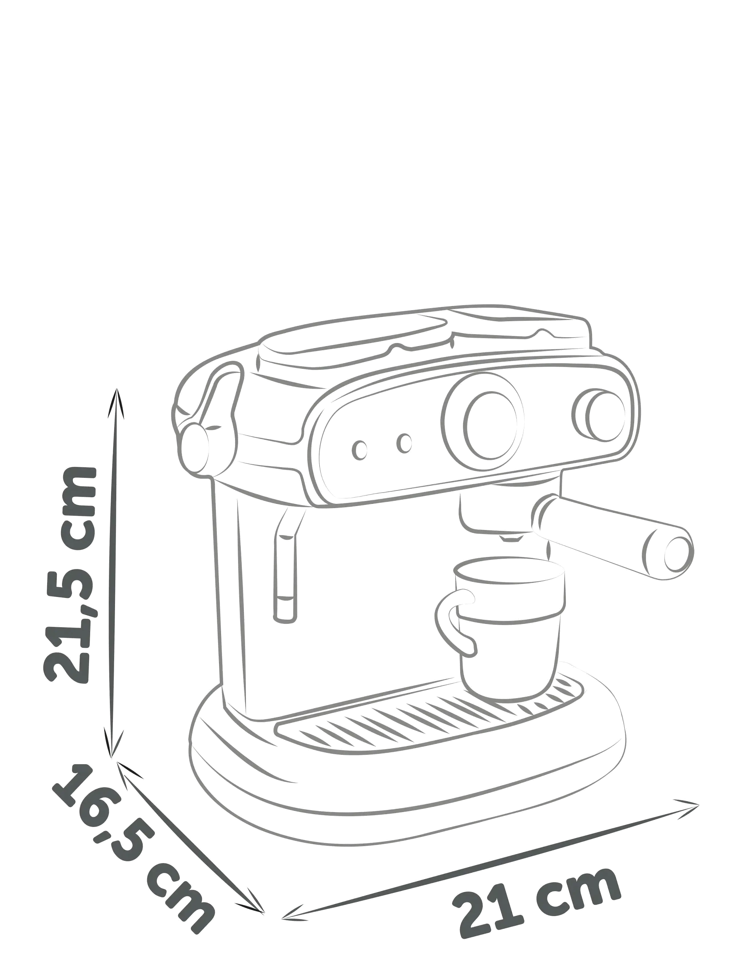 Smoby - Espresso Coffee Machine - birthday gifts - black - 5
