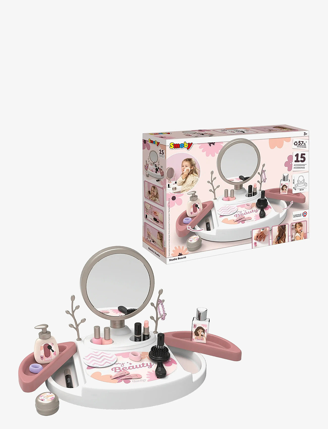 Smoby - Smoby My Beauty Vanity Table - foregive makeup & tilbehør - multicoloured - 2