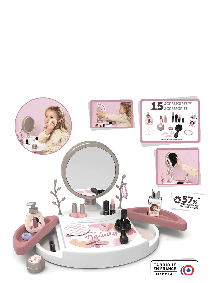 Smoby - Smoby My Beauty Vanity Table - make-up & schmuck - multicoloured - 3