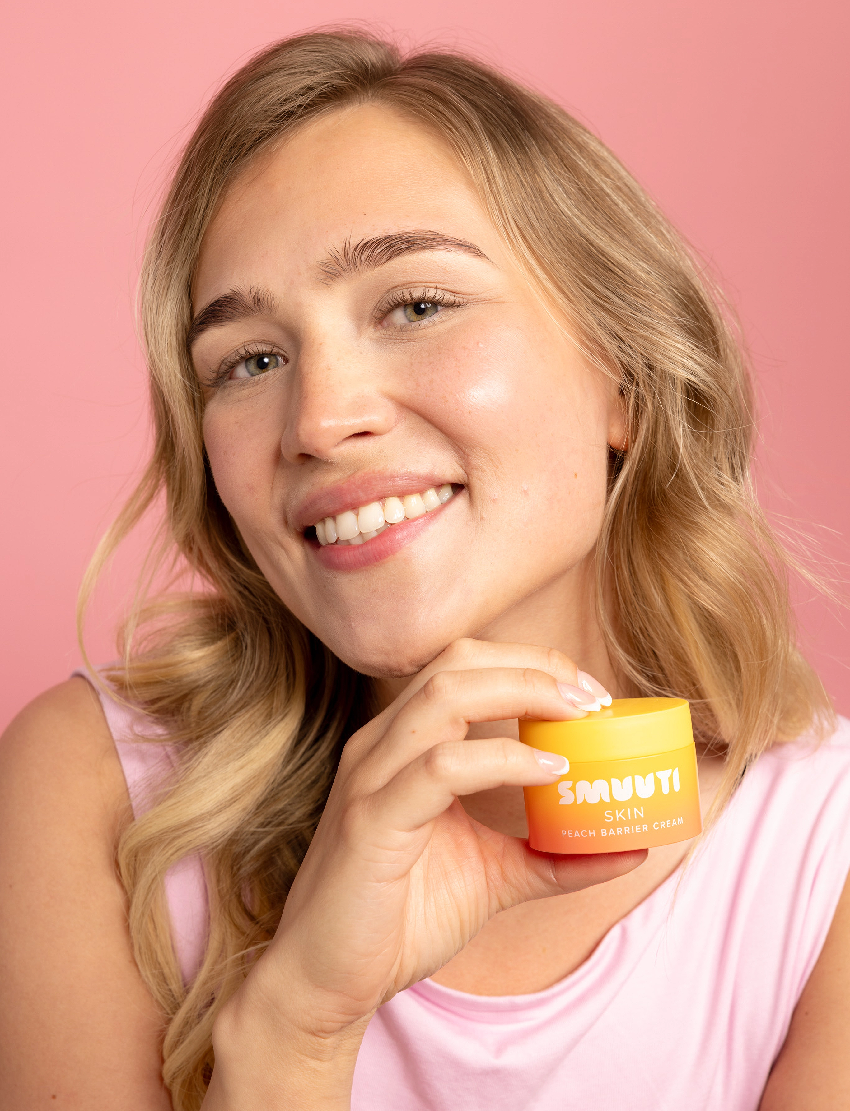 Smuuti Skin - Peach Barrier Cream - fugtpleje - clear - 3