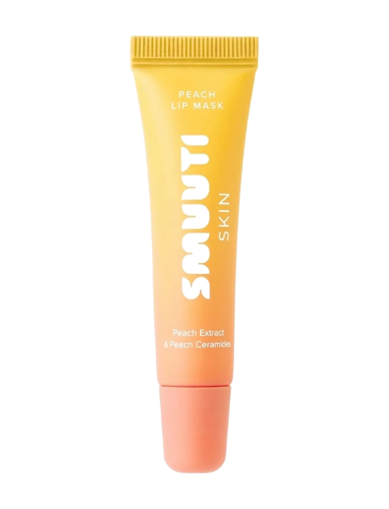 Smuuti Skin Peach Lip Mask, Læbepleje, Orange, Str: 15 ML