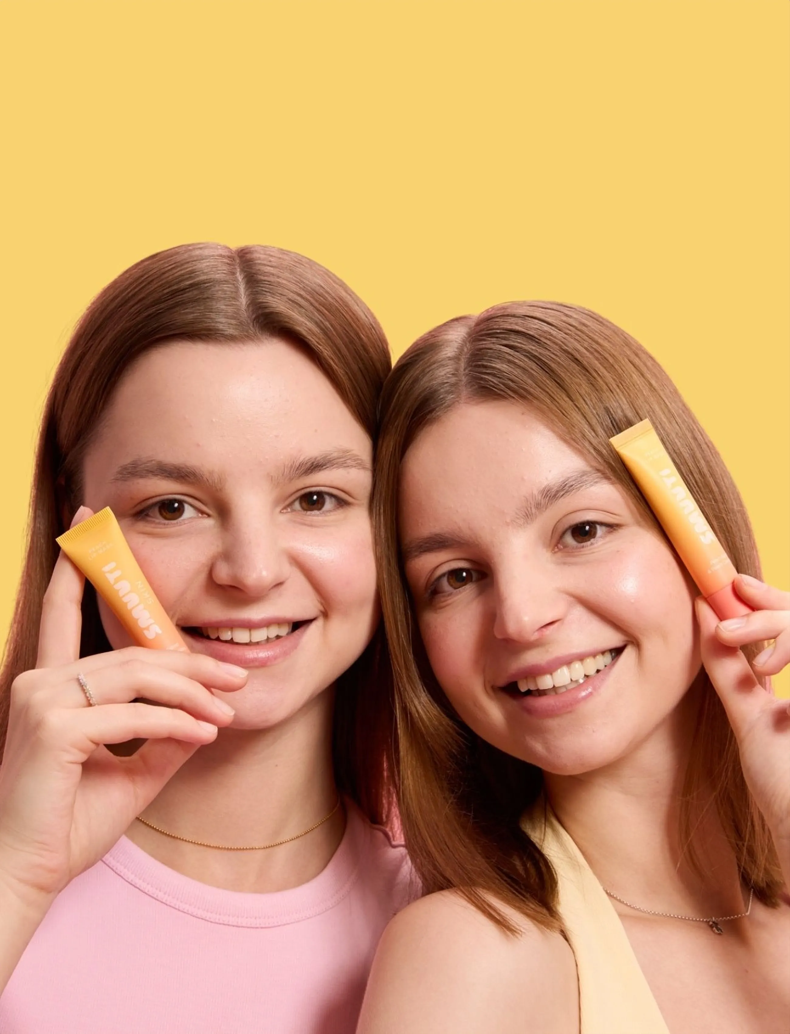 Smuuti Skin Peach Lip Mask, 15 ml, Orange, Ansigt > Læbepleje, Dame
