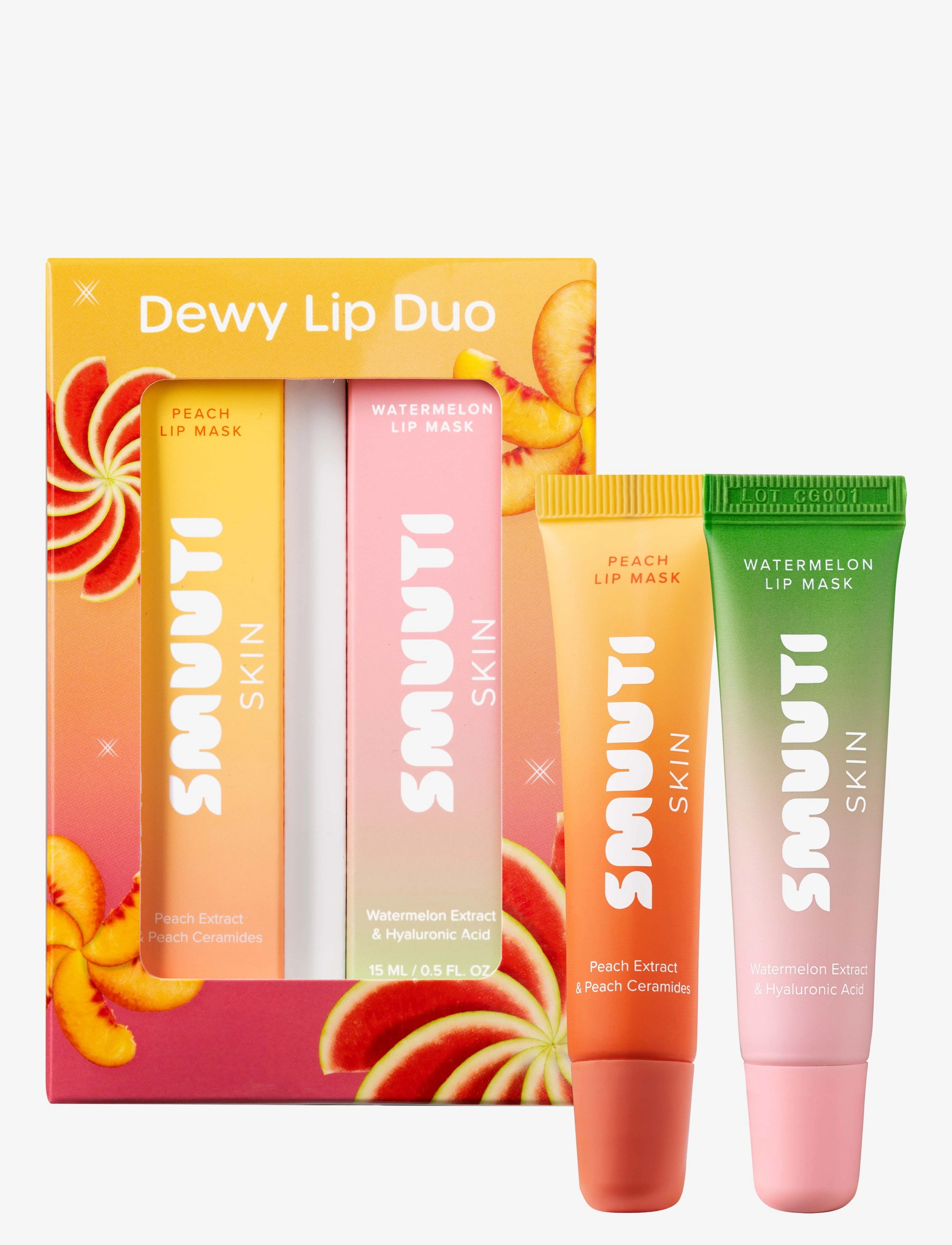 Smuuti Skin Dewy Lip Duo, Makeup Sæt, Nude, Str: ONE SIZE