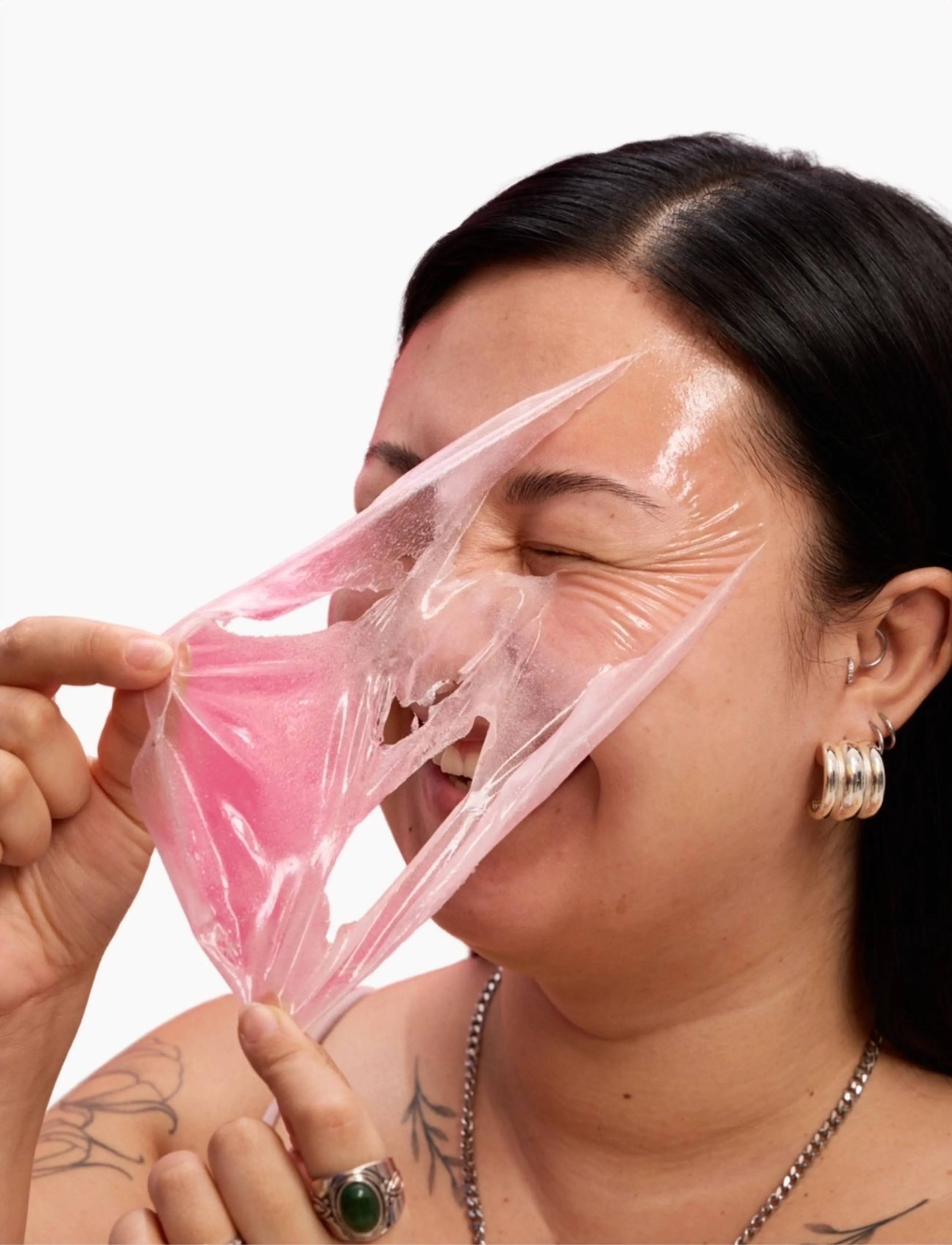 Smuuti Skin - Strawberry Boost Wrapping Mask - clear - 2