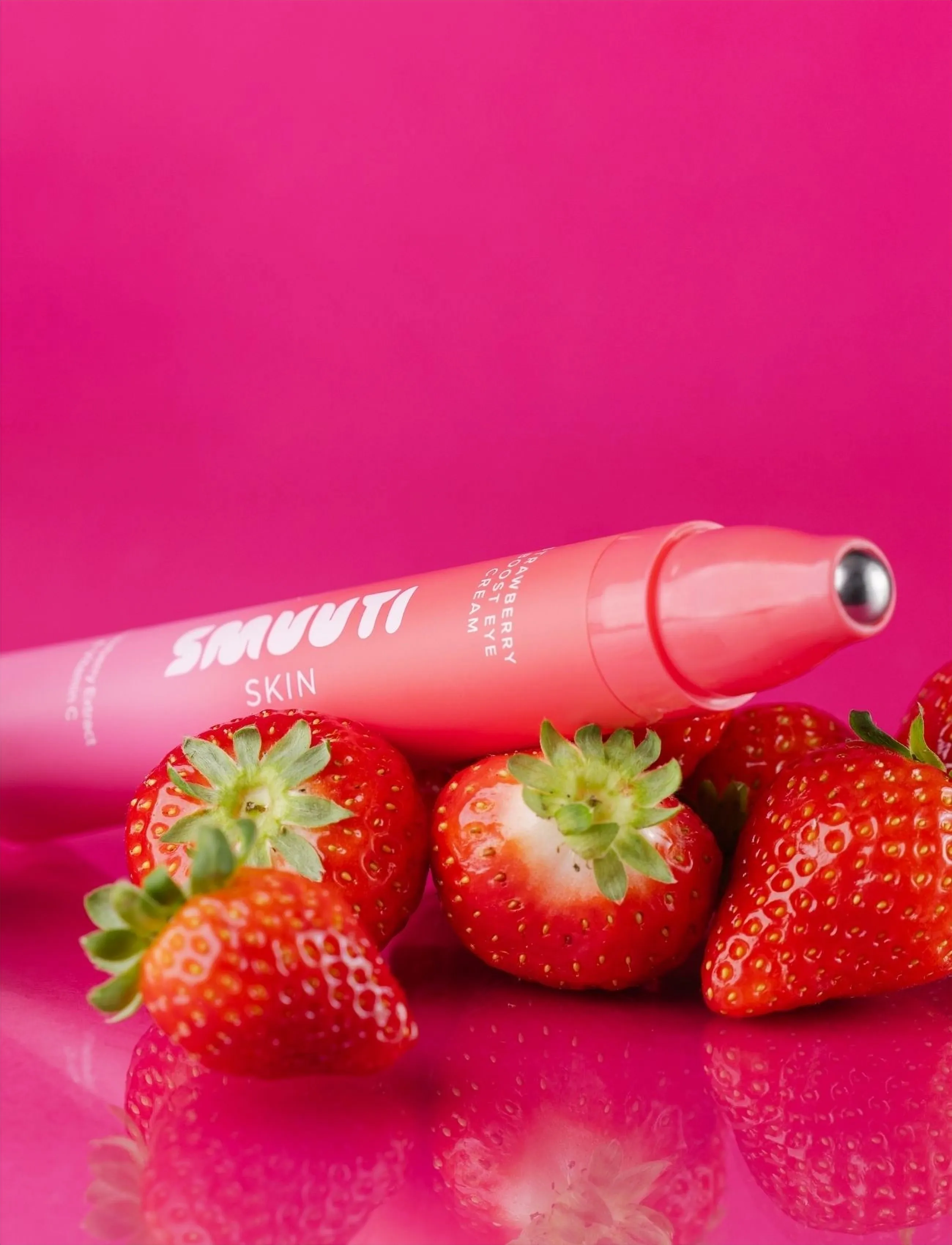 Smuuti Skin Strawberry Boost Eye Cream, 15 ml, Nude, Øjenpleje > Øjencreme, Dame