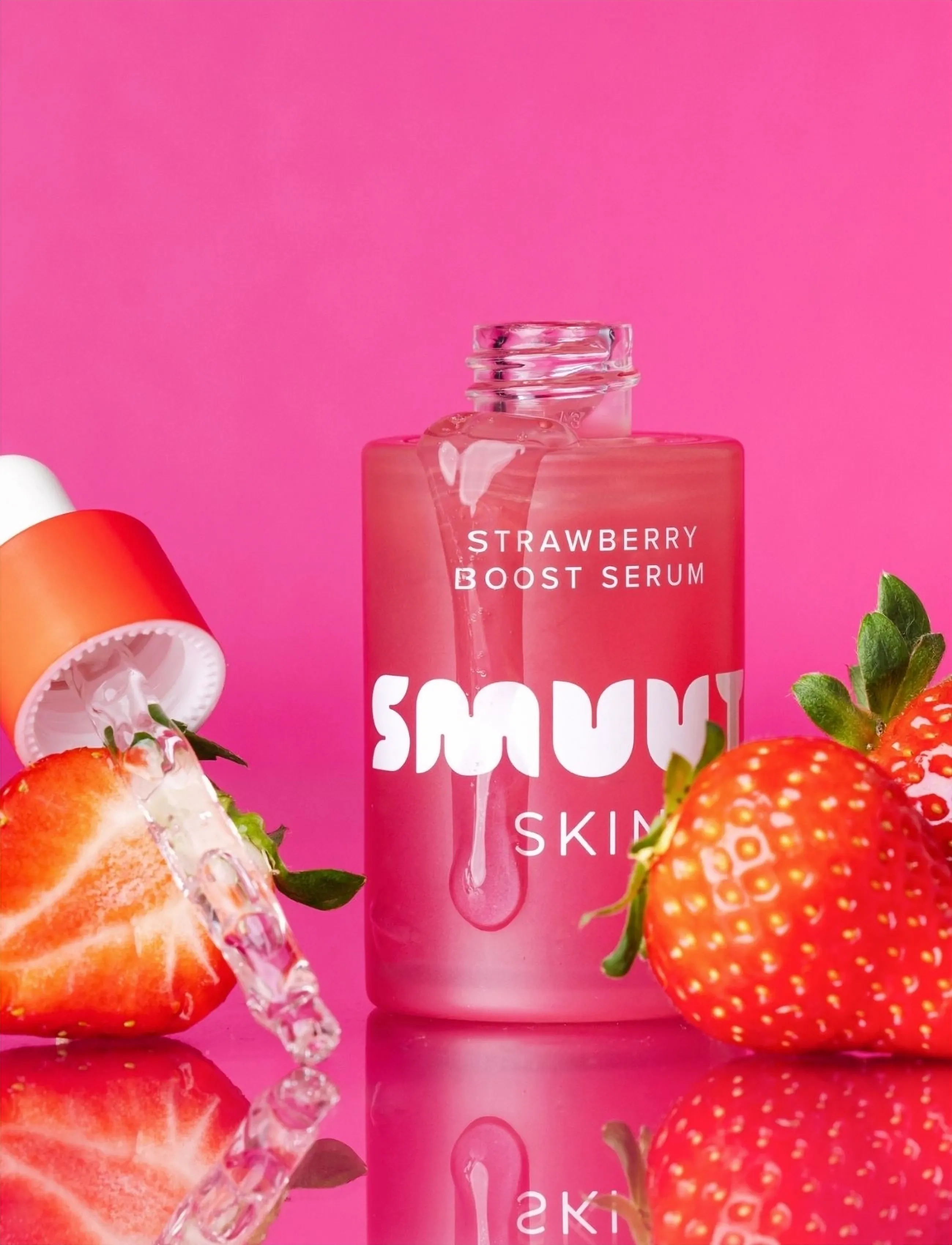 Smuuti Skin Strawberry Boost Serum, 30 ml, Nude, Ansigt > Serum, Dame